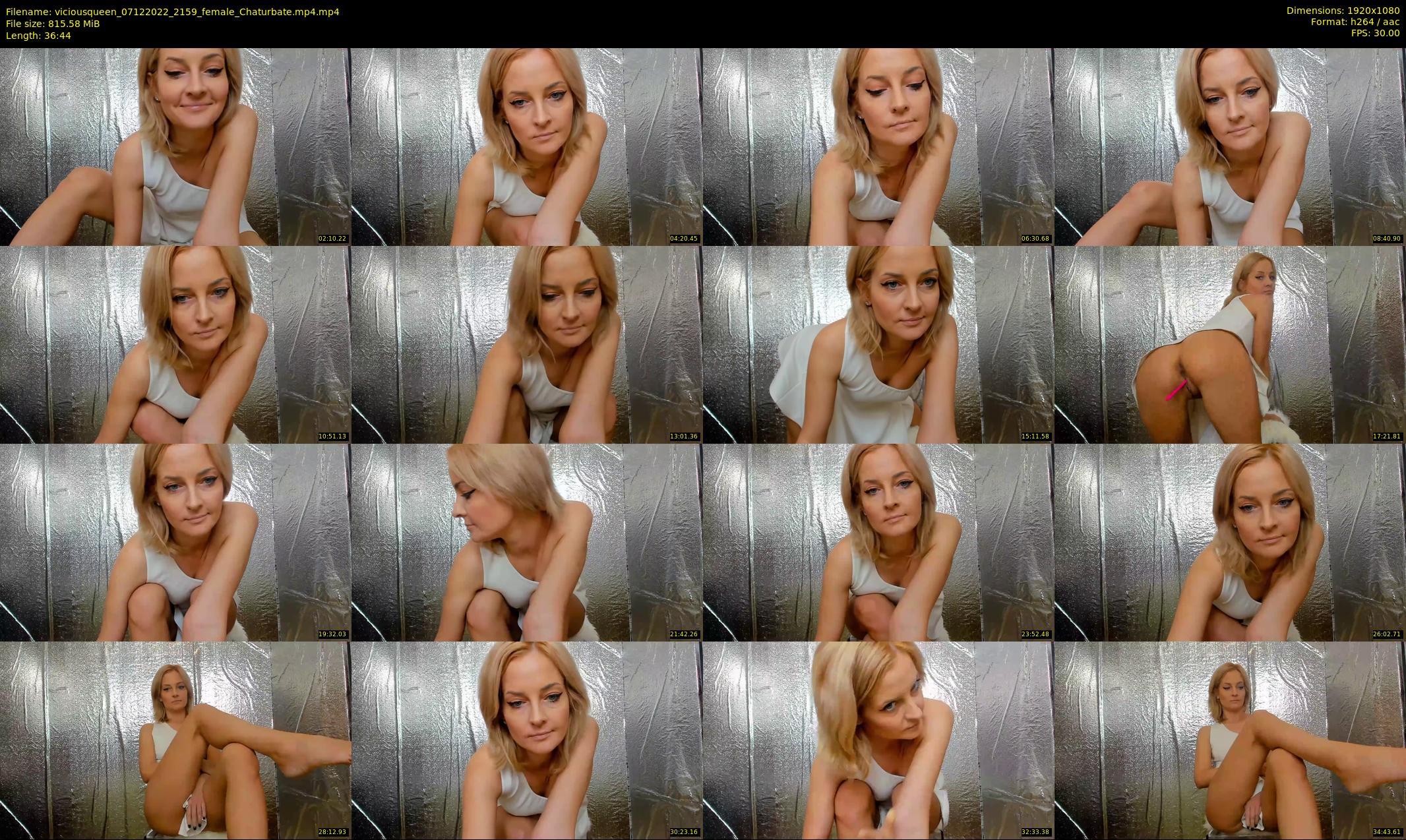 viciousqueen — 37 minute Chaturbate female cam show recording, 1080p, Dec 7, 2022