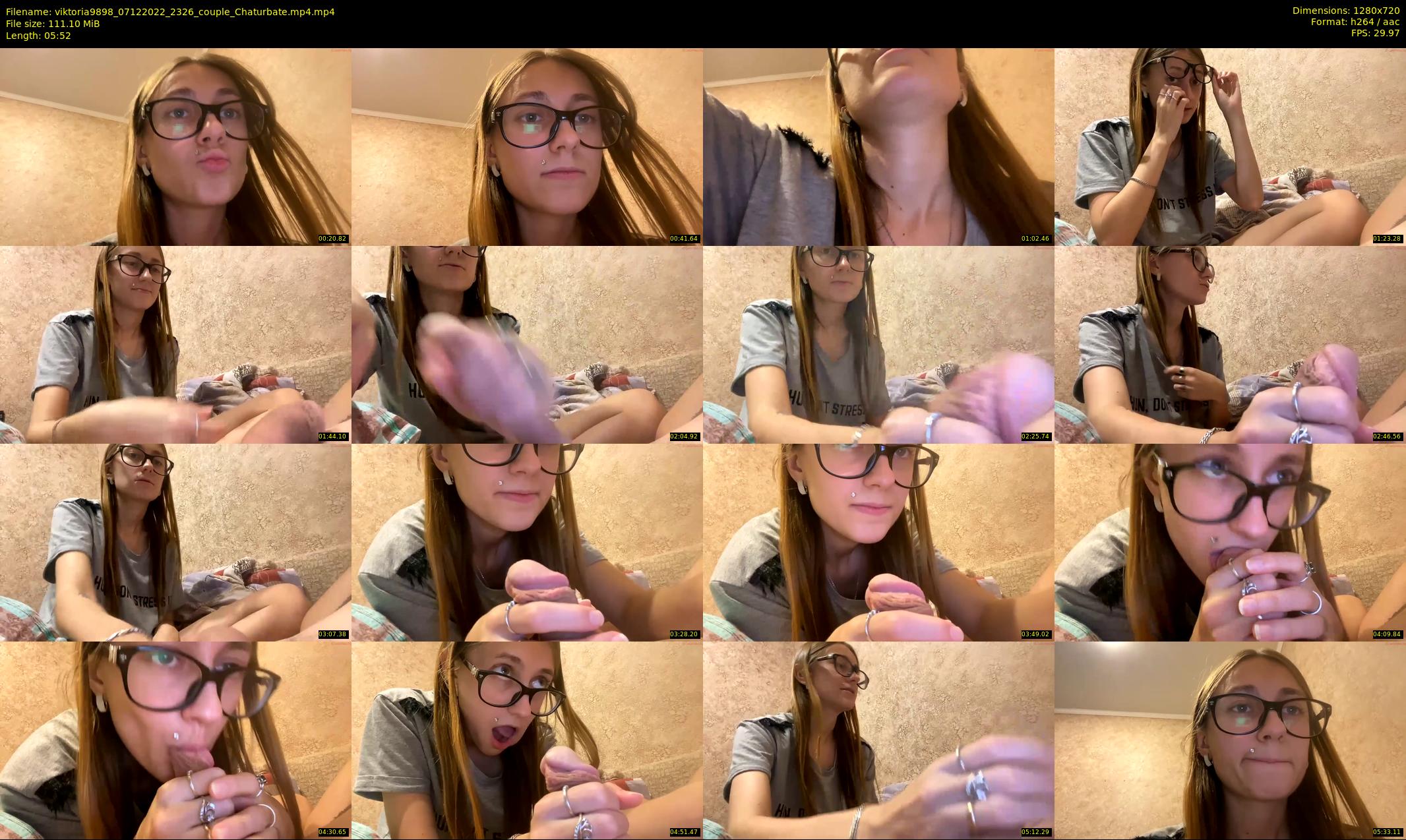 viktoria9898 — 6 minute Chaturbate couple cam show recording, 720p, Dec 7, 2022