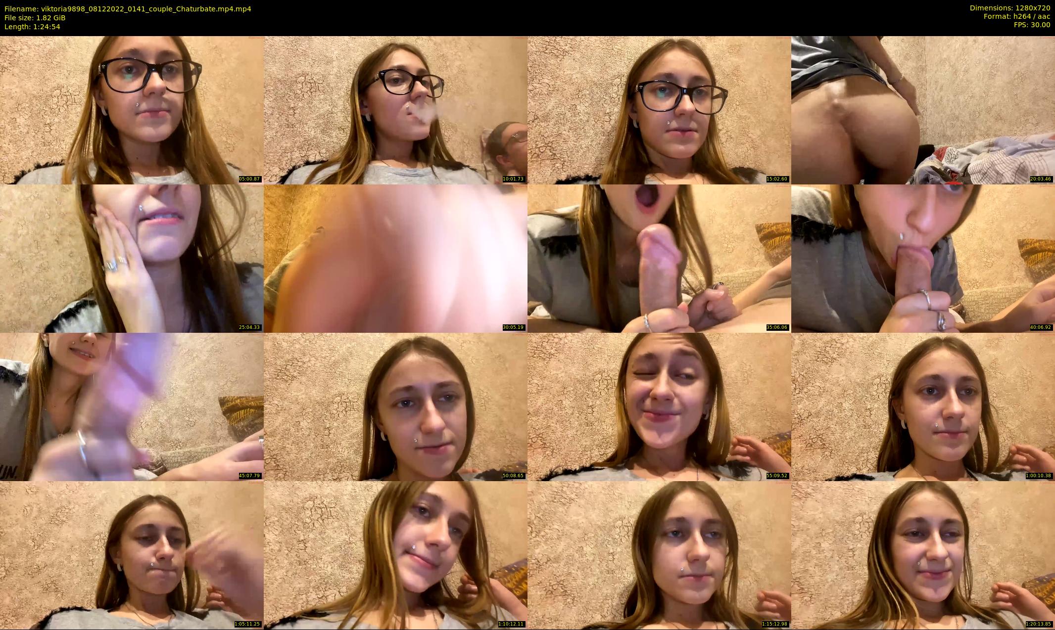 viktoria9898 — 85 minute Chaturbate couple cam show recording, 720p, Dec 8, 2022