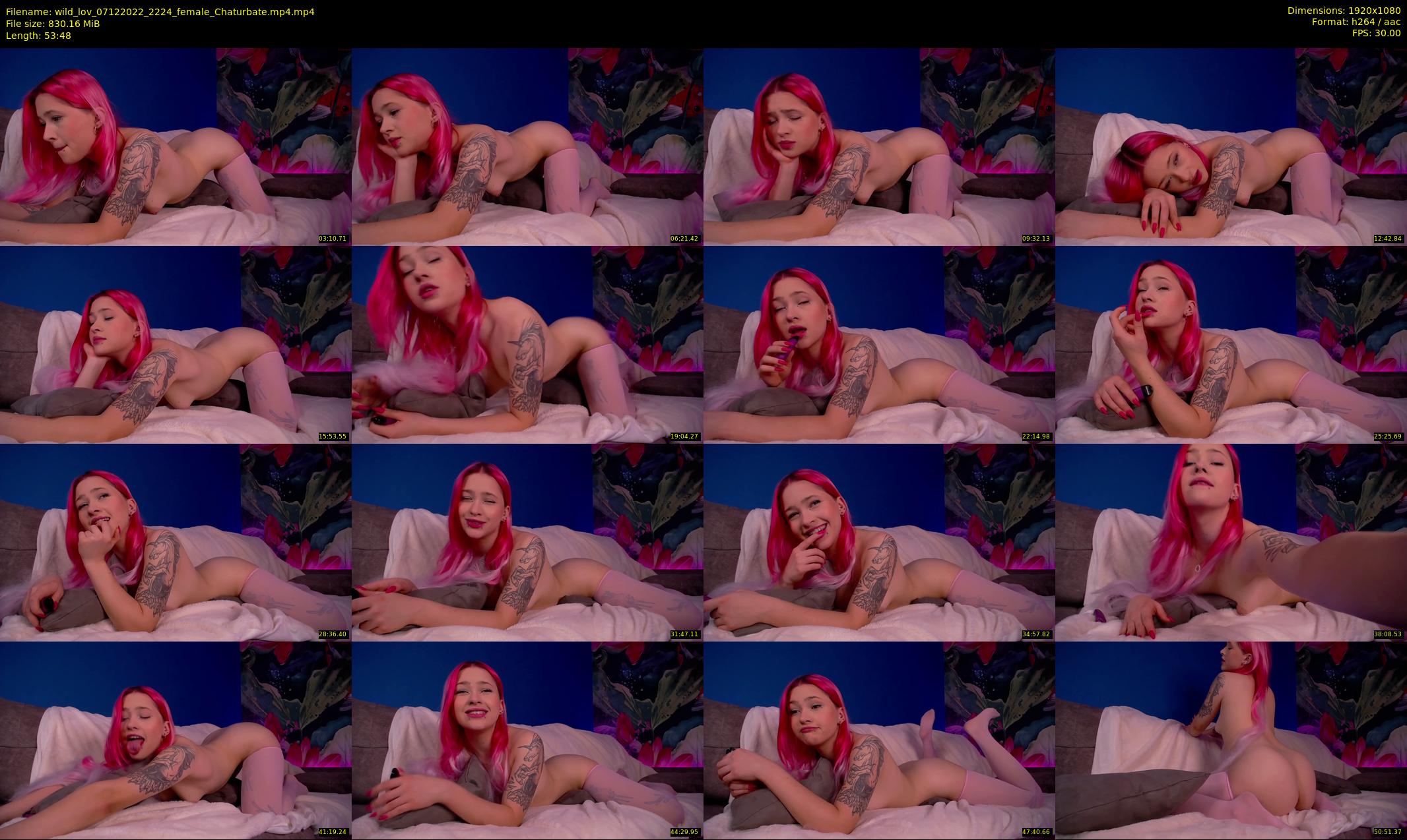 wild_lov — 54 minute Chaturbate female cam show recording, 1080p, Dec 7, 2022