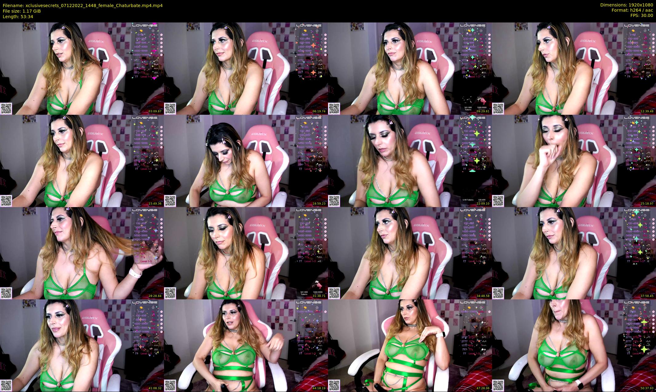 xclusivesecrets — 54 minute Chaturbate female cam show recording, 1080p, Dec 7, 2022