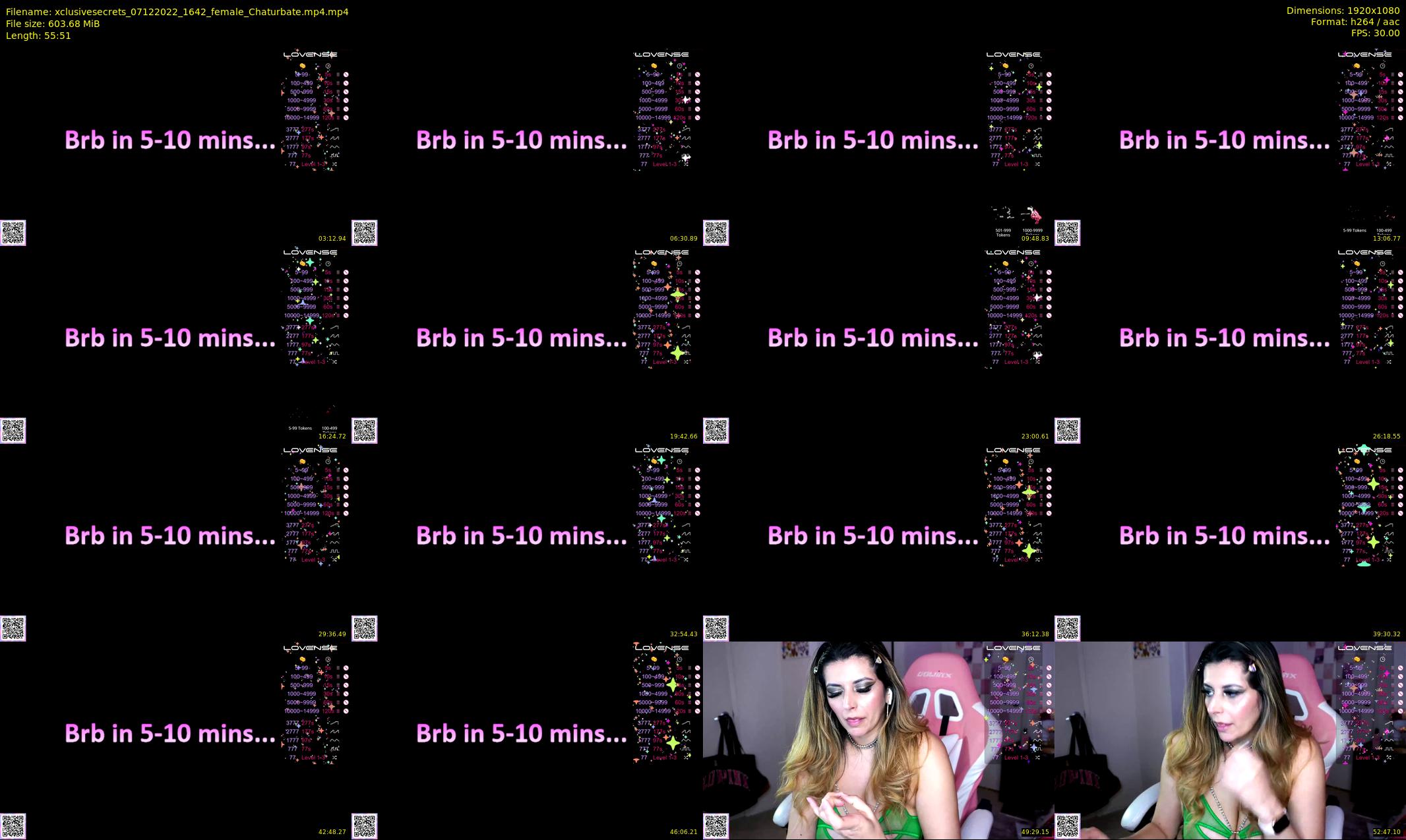 xclusivesecrets — 56 minute Chaturbate female cam show recording, 1080p, Dec 7, 2022