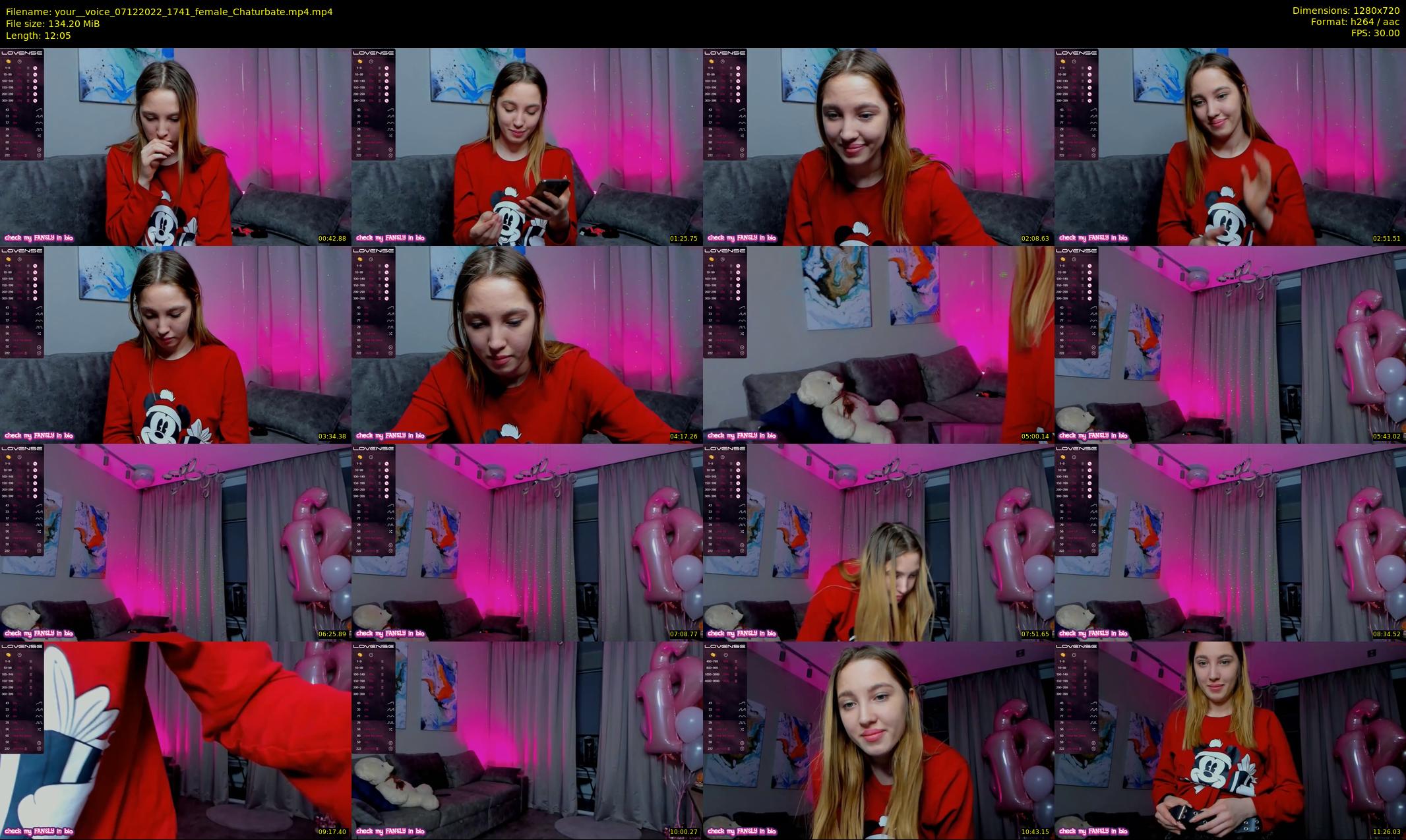 your__voice — 13 minute Chaturbate female cam show recording, 720p, Dec 7, 2022