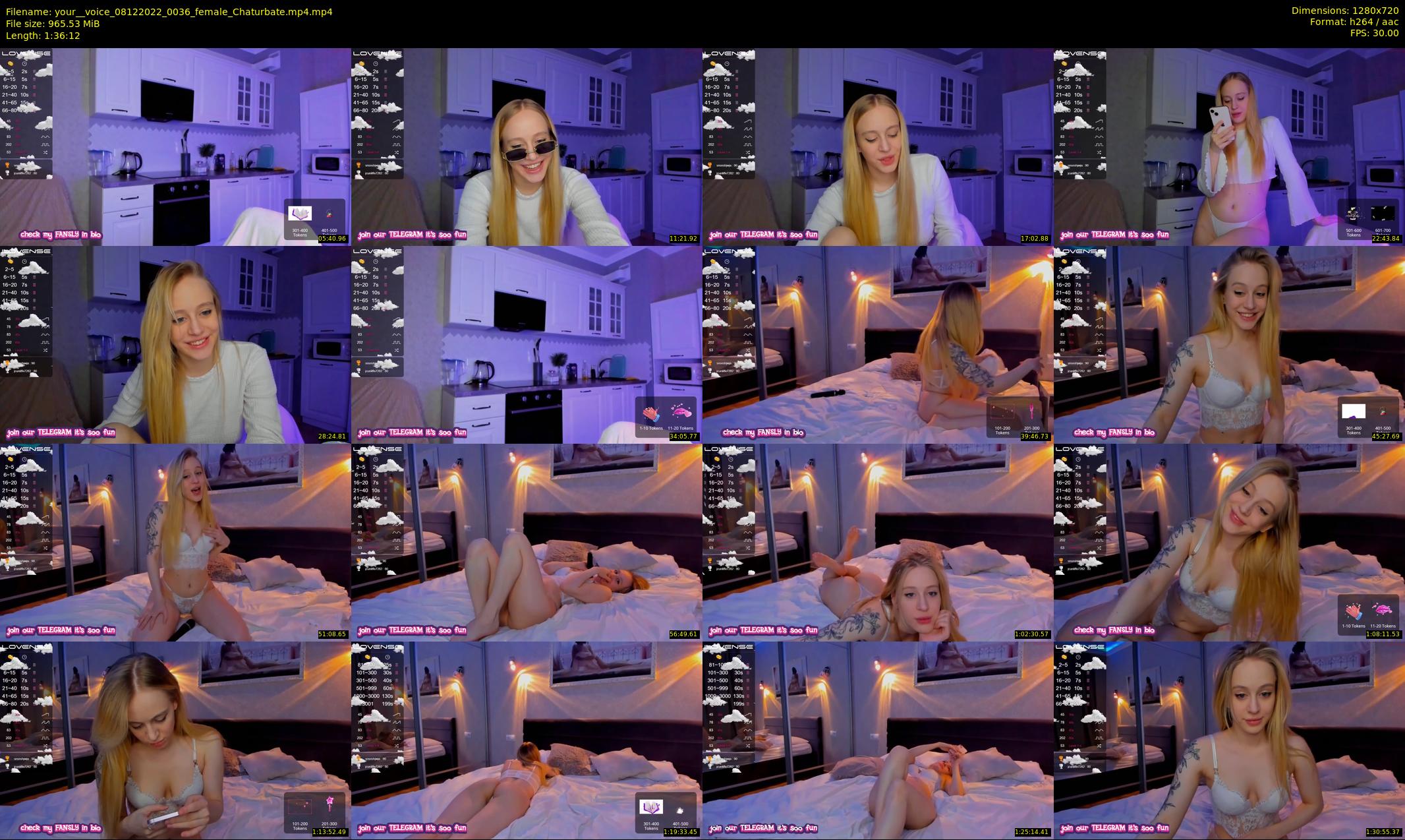 your__voice — 97 minute Chaturbate female cam show recording, 720p, Dec 8, 2022