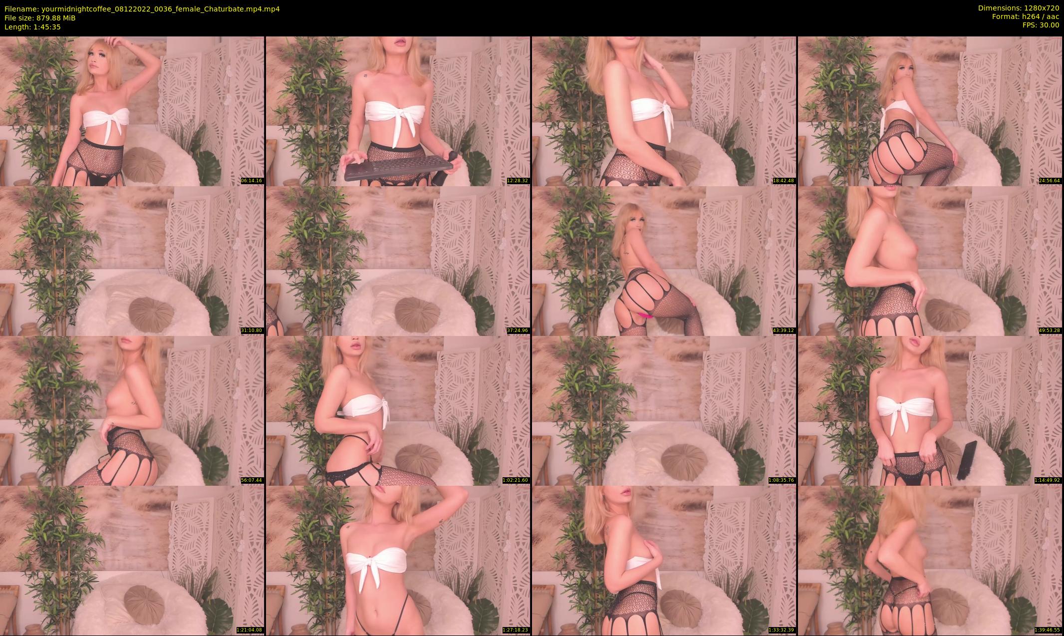 yourmidnightcoffee — 106 minute Chaturbate female cam show recording, 720p, Dec 8, 2022