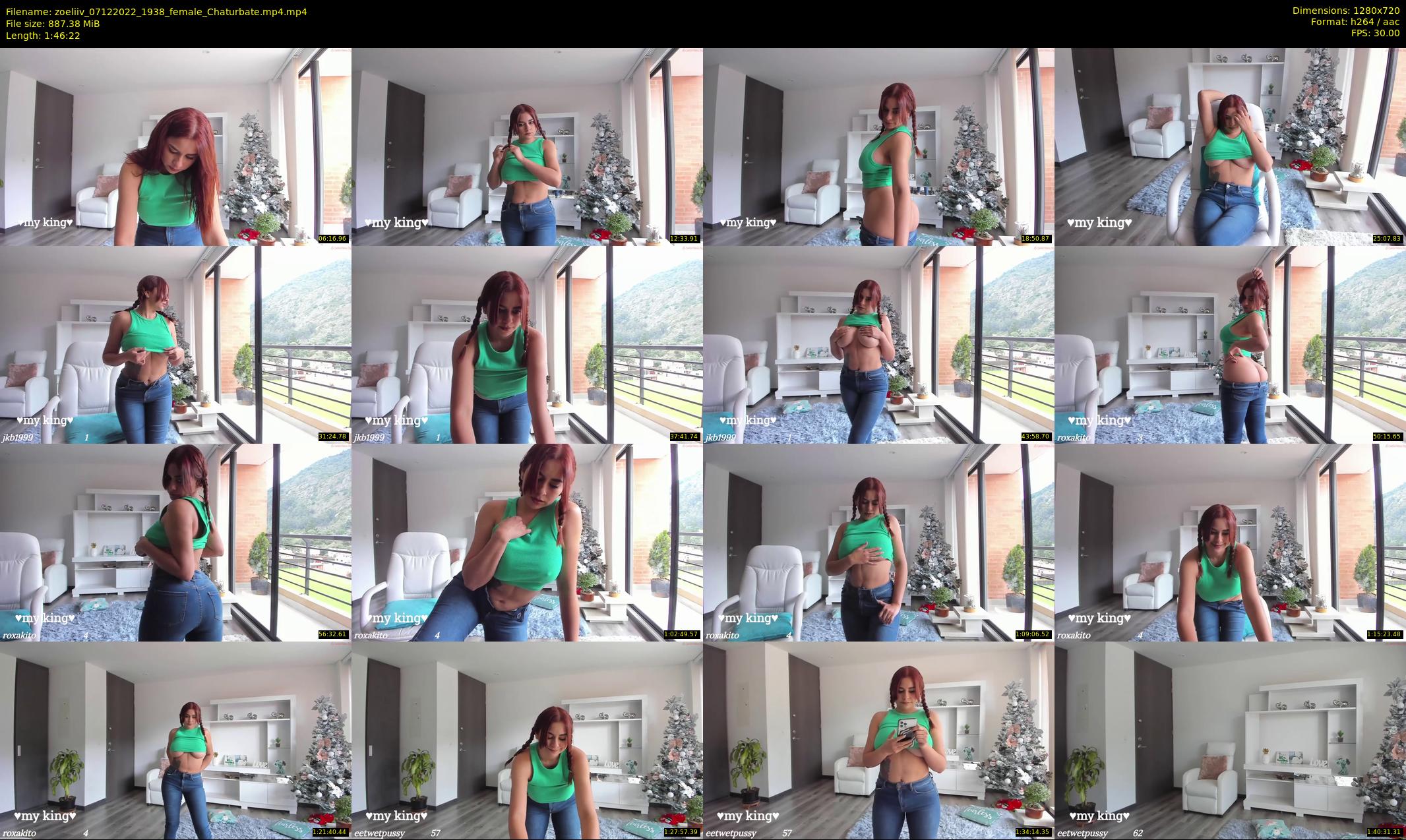 zoeliiv — 107 minute Chaturbate female cam show recording, 720p, Dec 7, 2022