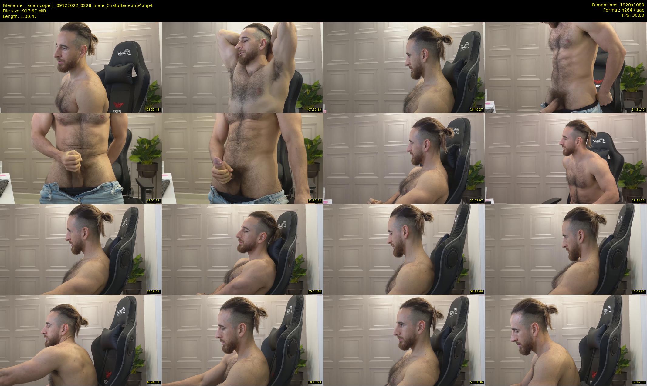 _adamcoper_ — 61 minute Chaturbate male cam show recording, 1080p, Dec 9, 2022