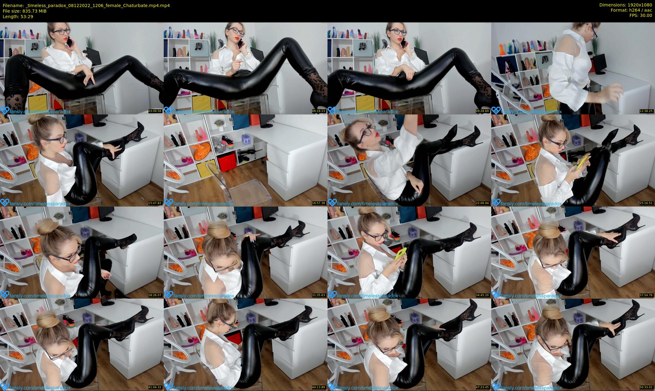 _timeless_paradox — 54 minute Chaturbate female cam show recording, 1080p, Dec 8, 2022
