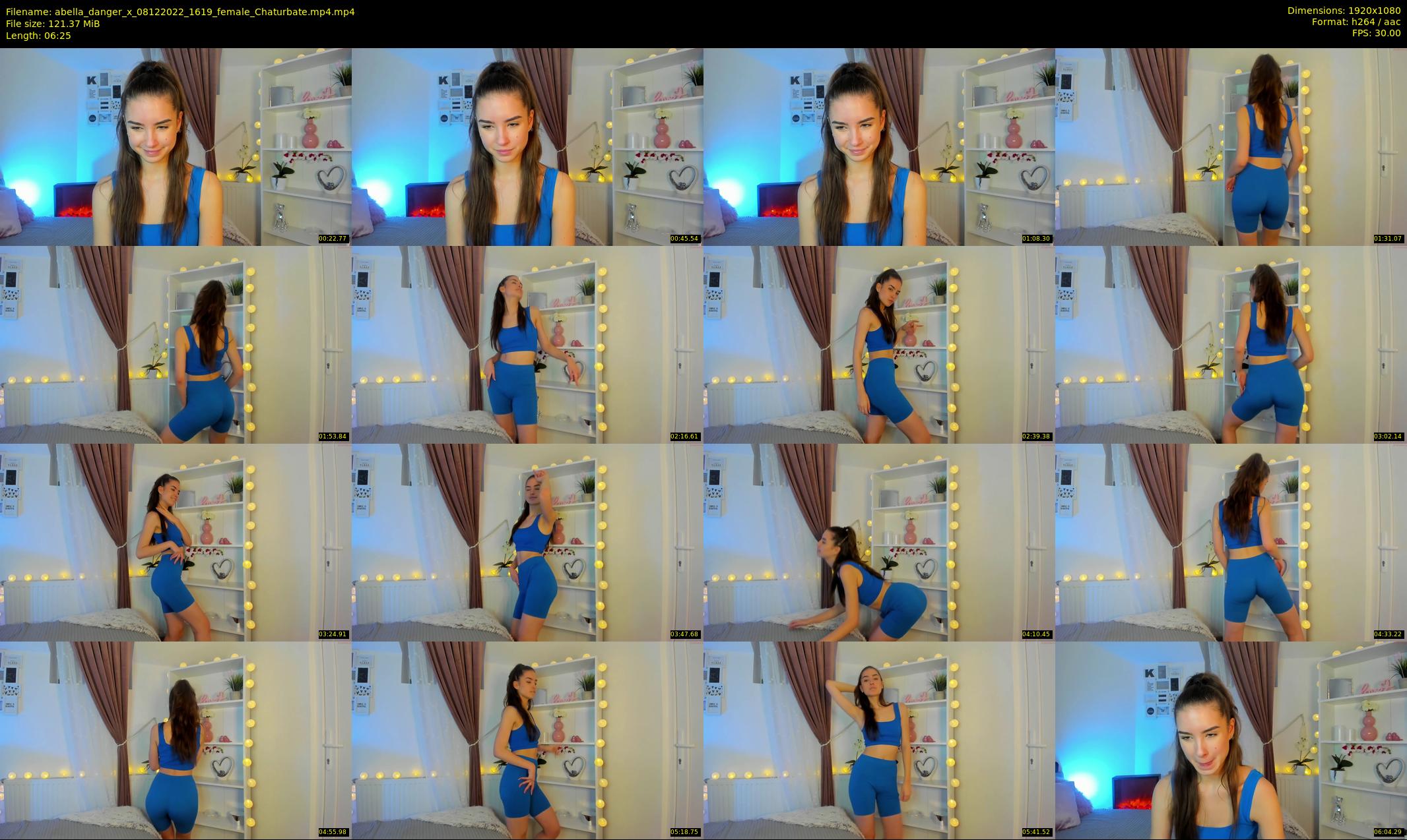 abella_danger_x — 7 minute Chaturbate female cam show recording, 1080p, Dec 8, 2022
