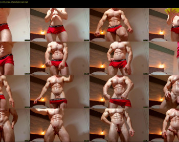 adam_muscle_ — 30 minute Chaturbate male cam show recording, 1080p, Dec 8, 2022
