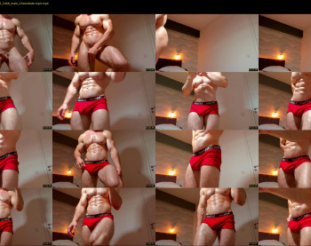 adam_muscle_ — 14 minute Chaturbate male cam show recording, 1080p, Dec 8, 2022