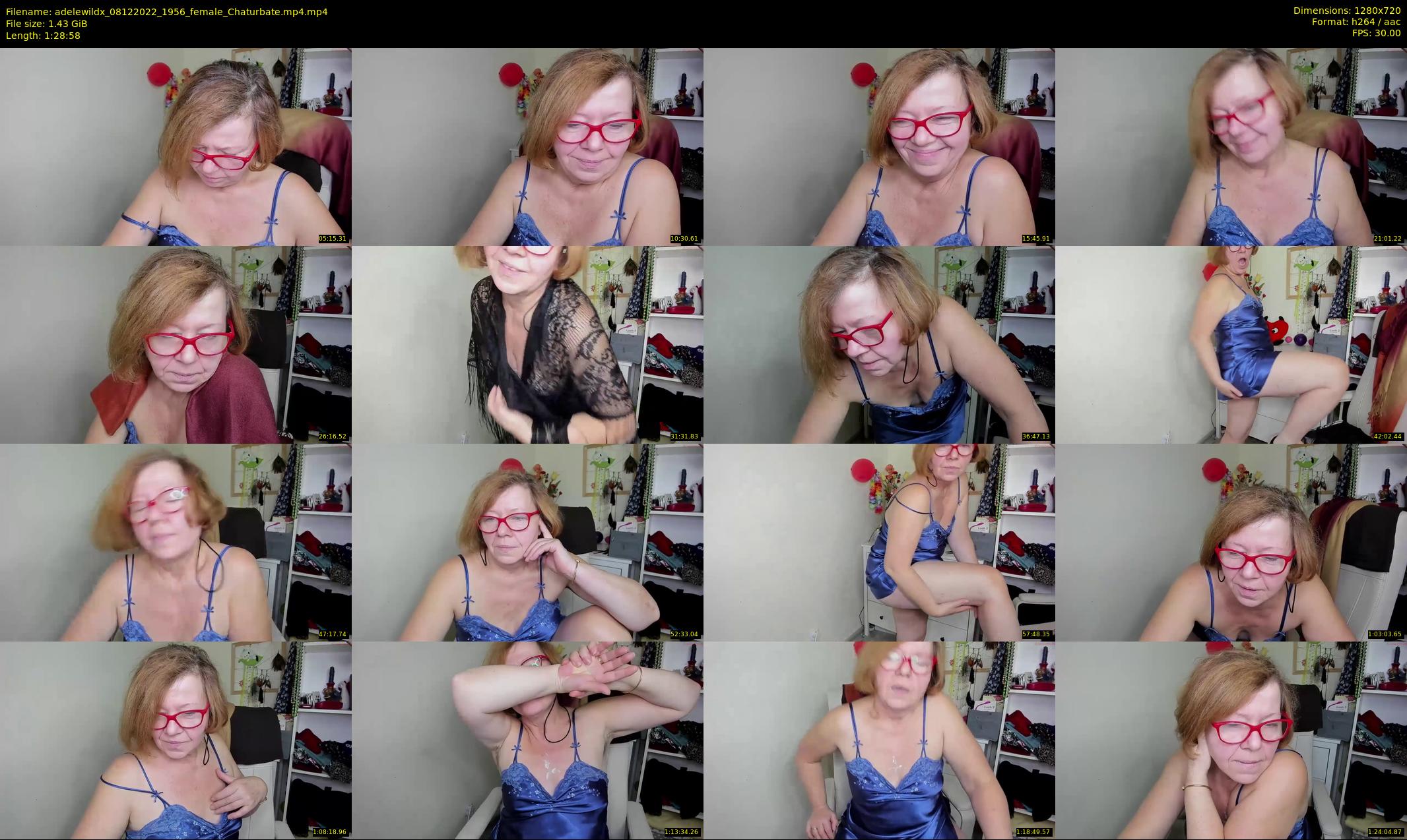 adelewildx — 89 minute Chaturbate female cam show recording, 720p, Dec 8, 2022