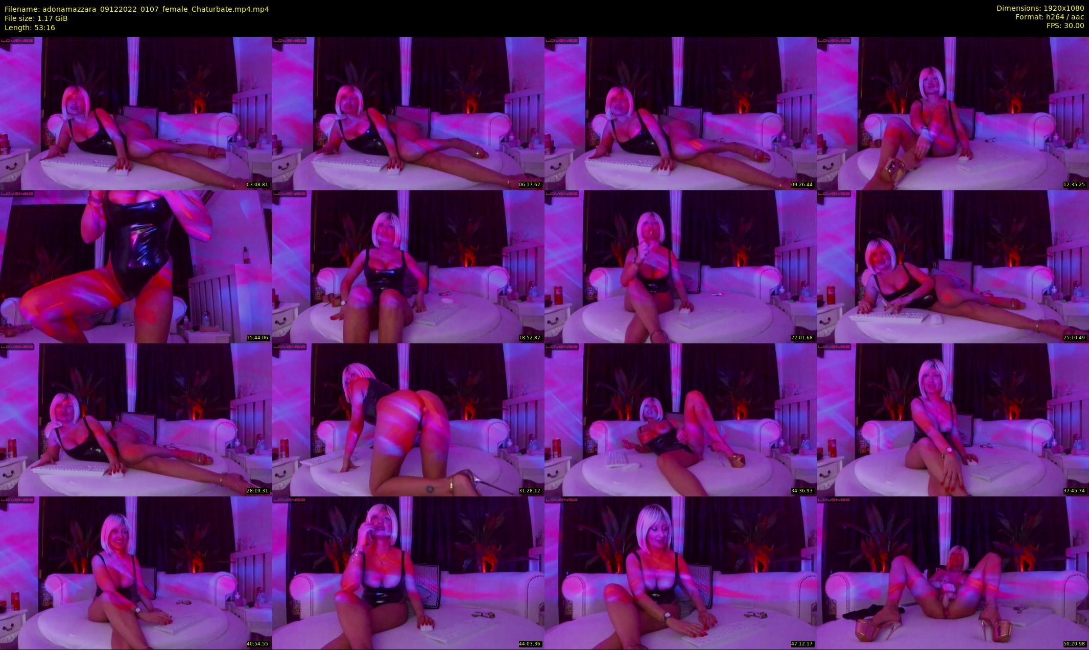 adonamazzara — 54 minute Chaturbate female cam show recording, 1080p, Dec 9, 2022