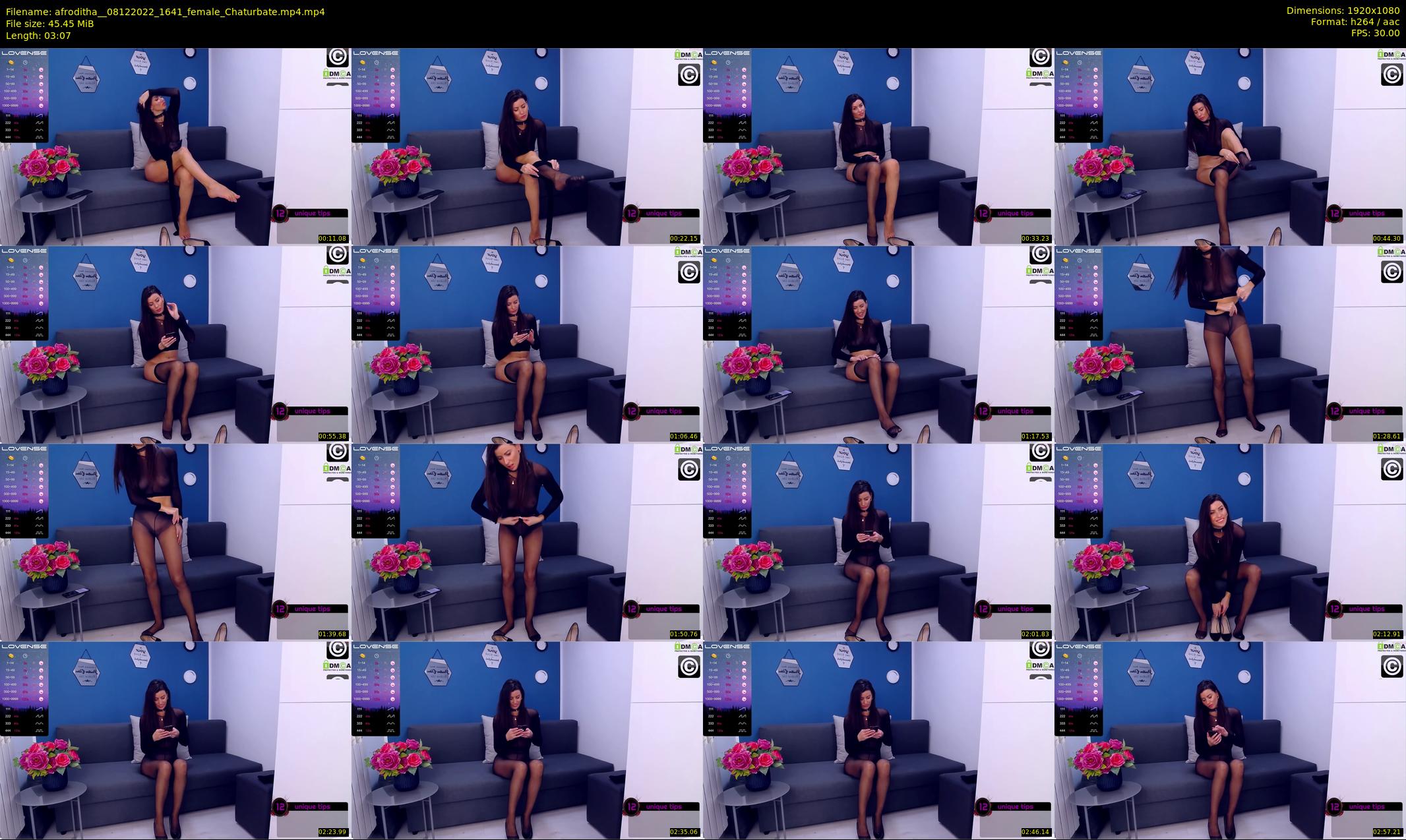 afroditha_ — 4 minute Chaturbate female cam show recording, 1080p, Dec 8, 2022