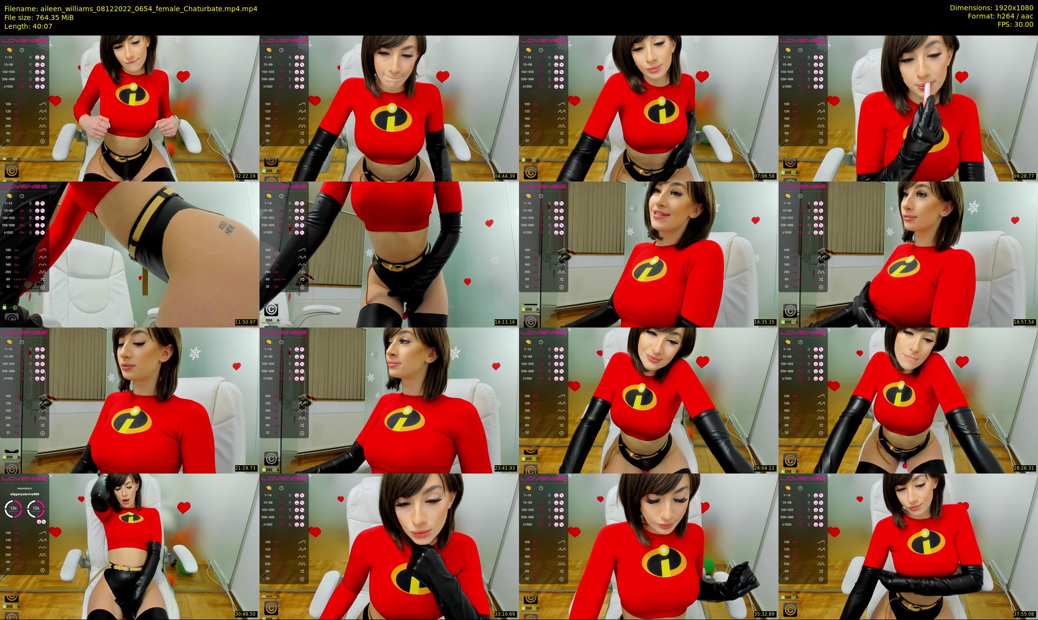 aileen_williams — 41 minute Chaturbate female cam show recording, 1080p, Dec 8, 2022