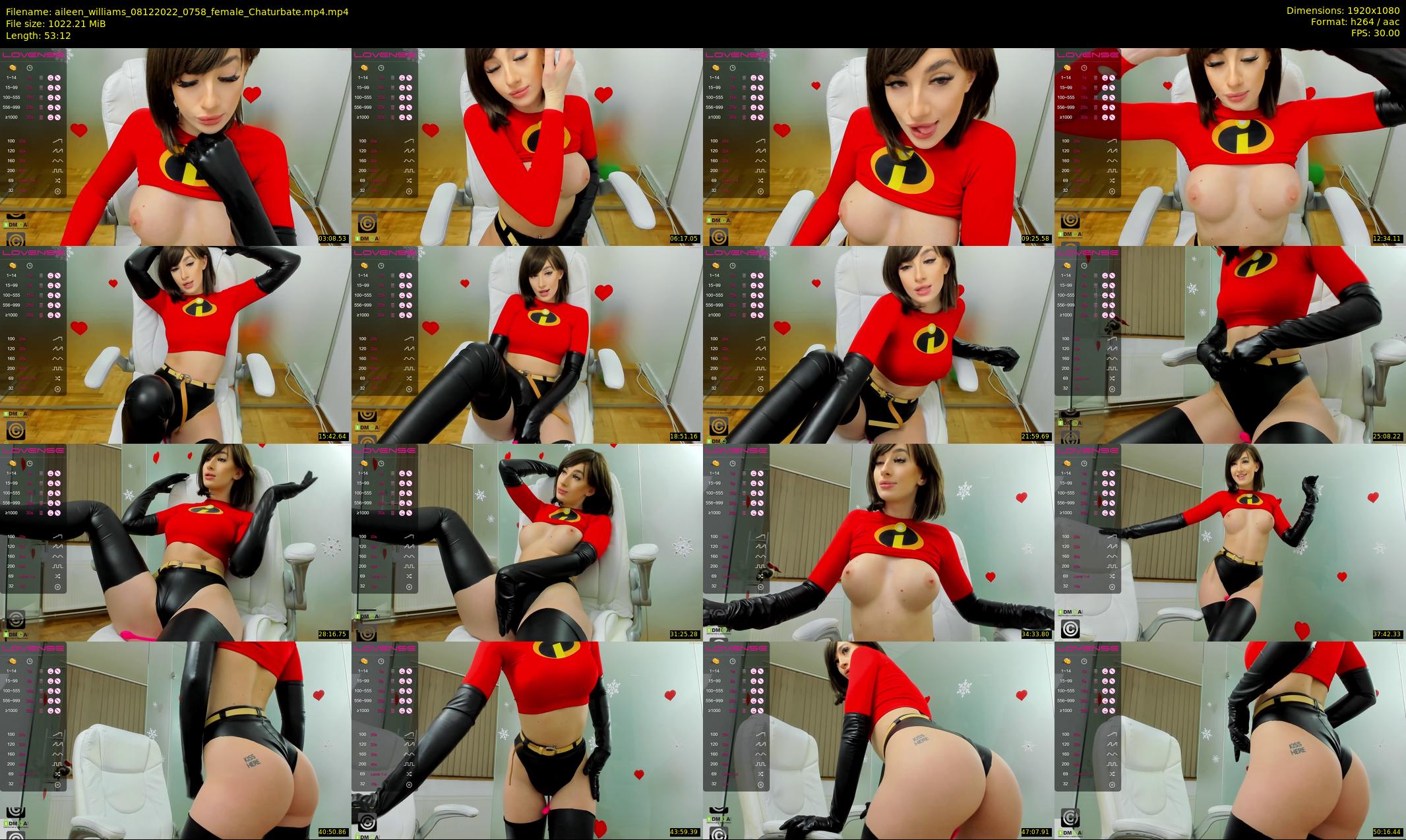 aileen_williams — 54 minute Chaturbate female cam show recording, 1080p, Dec 8, 2022