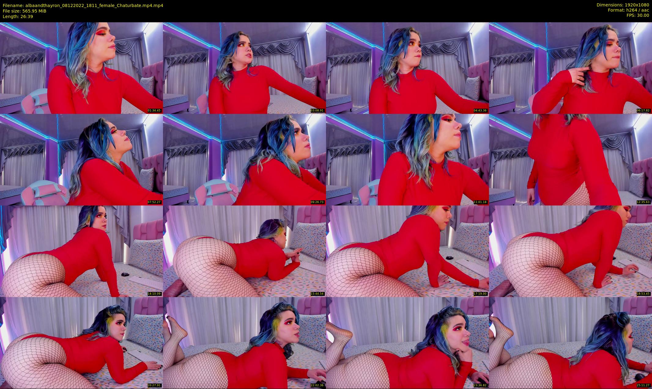 albaandthayron — 27 minute Chaturbate couple cam show recording, 1080p, Dec 8, 2022