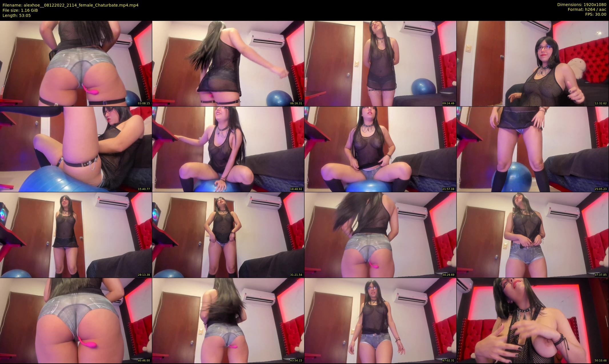alexhoe_ — 54 minute Chaturbate female cam show recording, 1080p, Dec 8, 2022