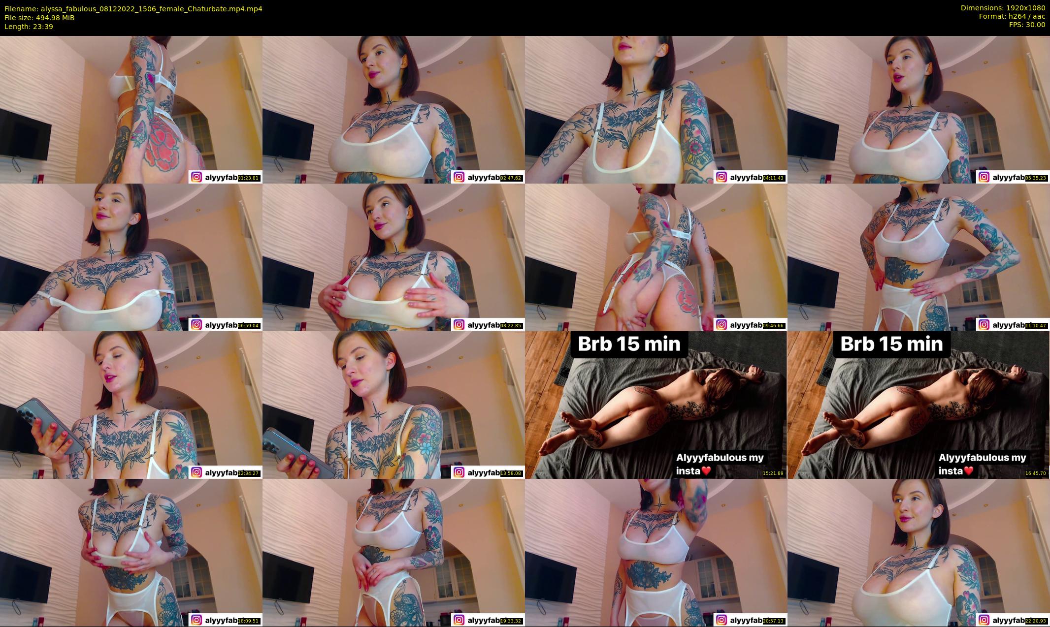 alyssa_fabulous — 24 minute Chaturbate female cam show recording, 1080p, Dec 8, 2022