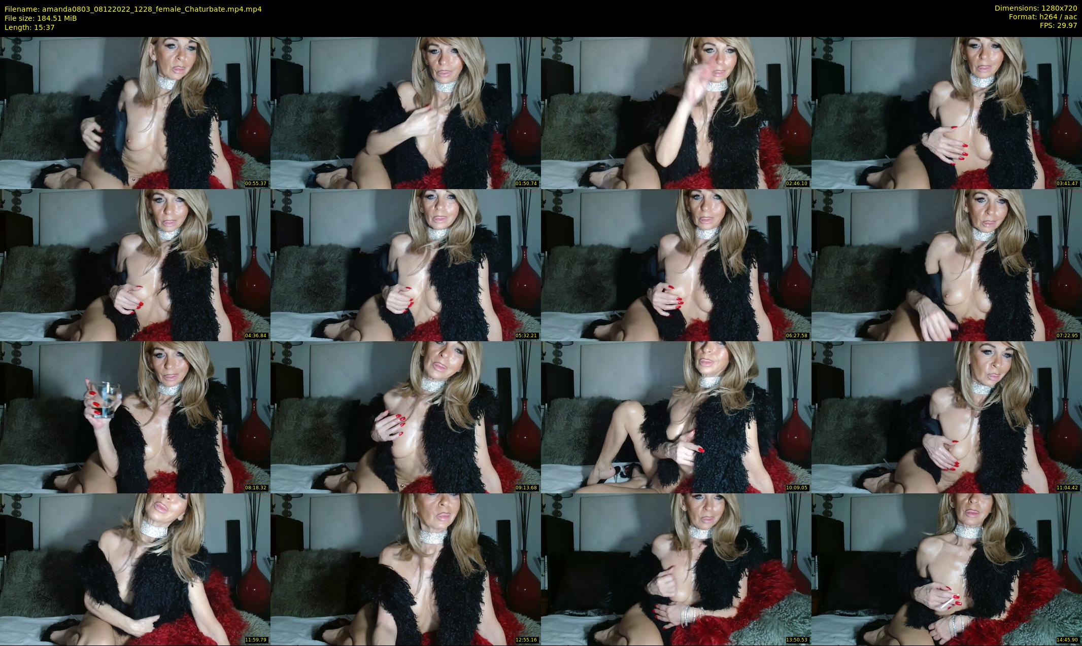 amanda0803 — 16 minute Chaturbate female cam show recording, 720p, Dec 8, 2022