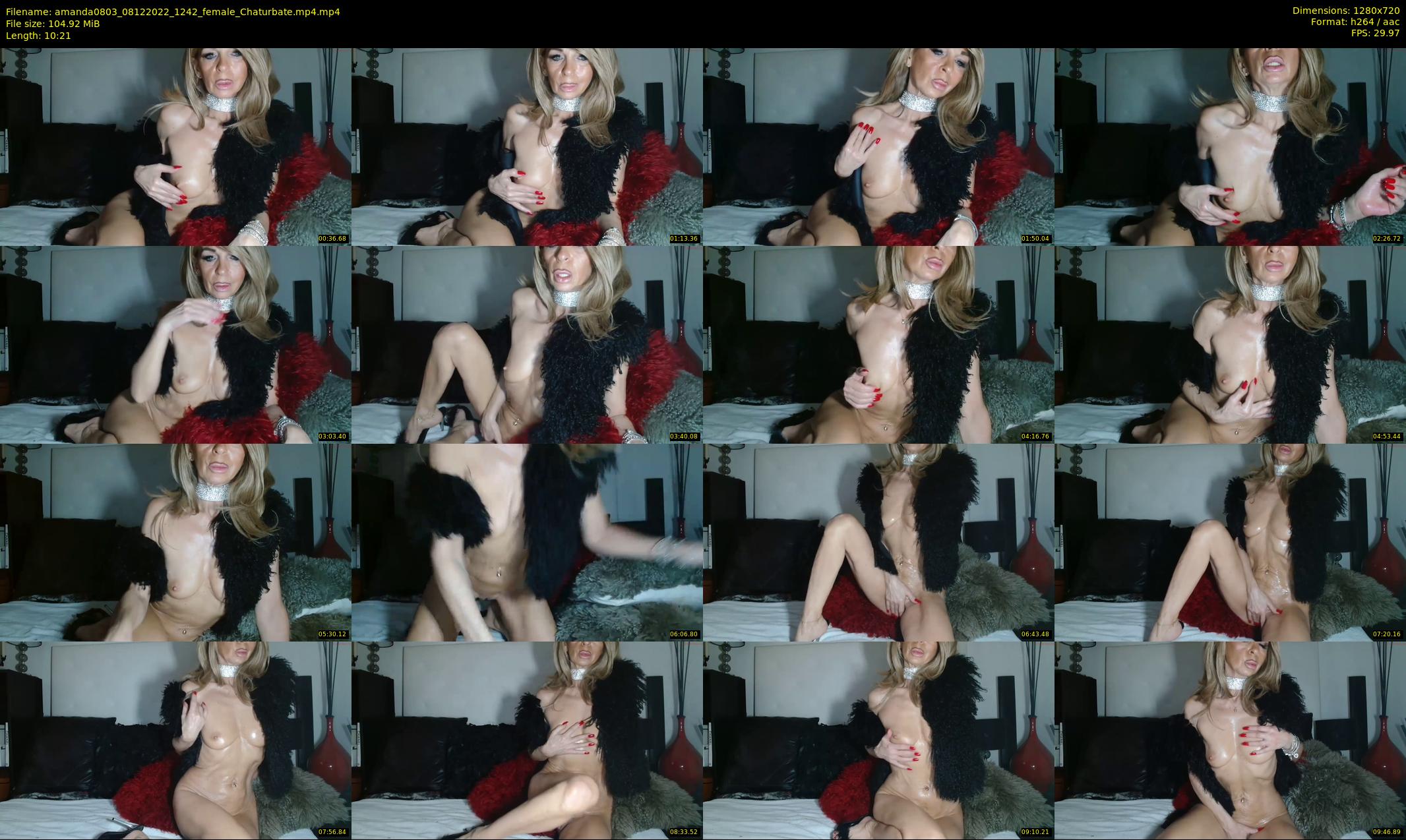 amanda0803 — 11 minute Chaturbate female cam show recording, 720p, Dec 8, 2022
