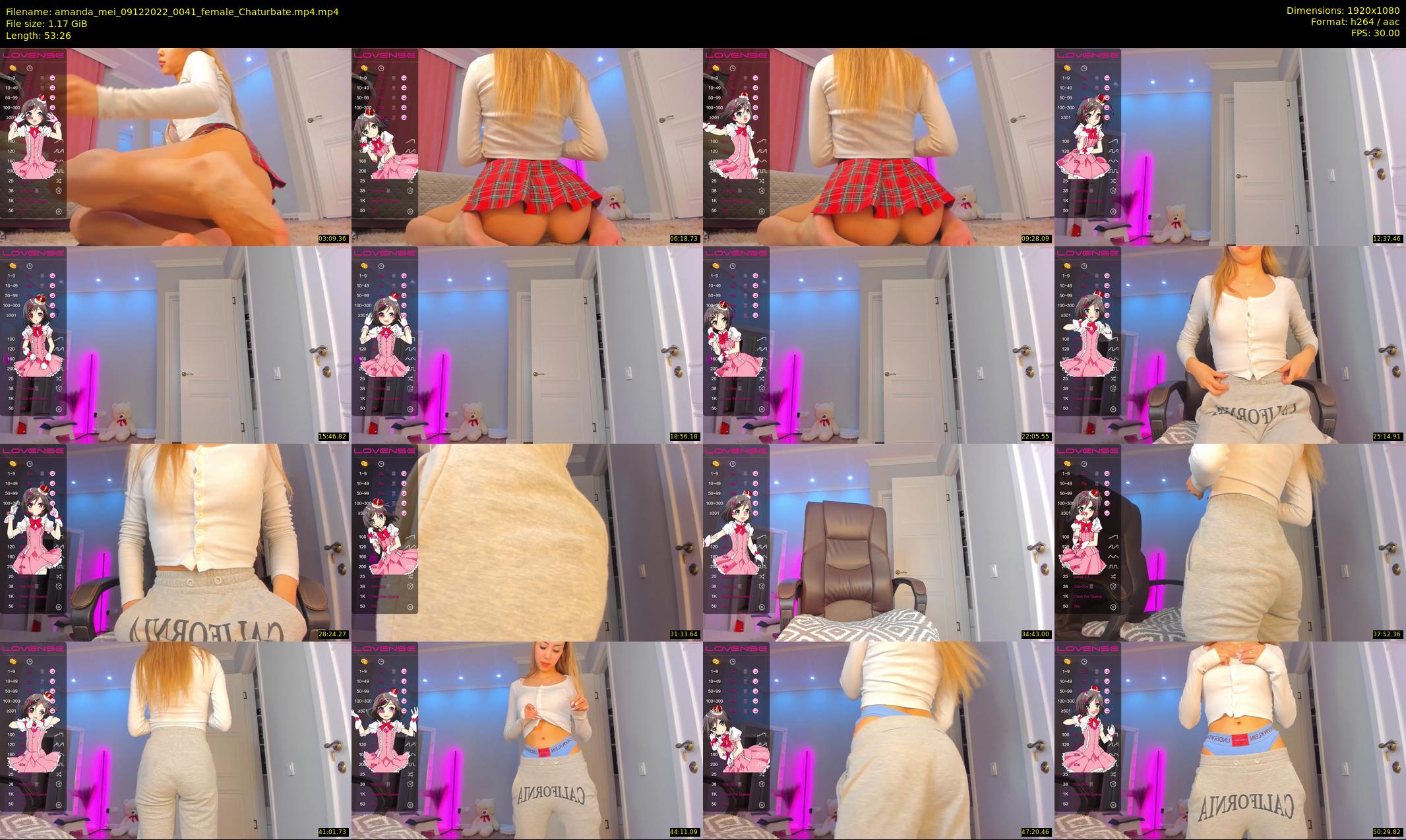 amanda_mei — 54 minute Chaturbate female cam show recording, 1080p, Dec 9, 2022