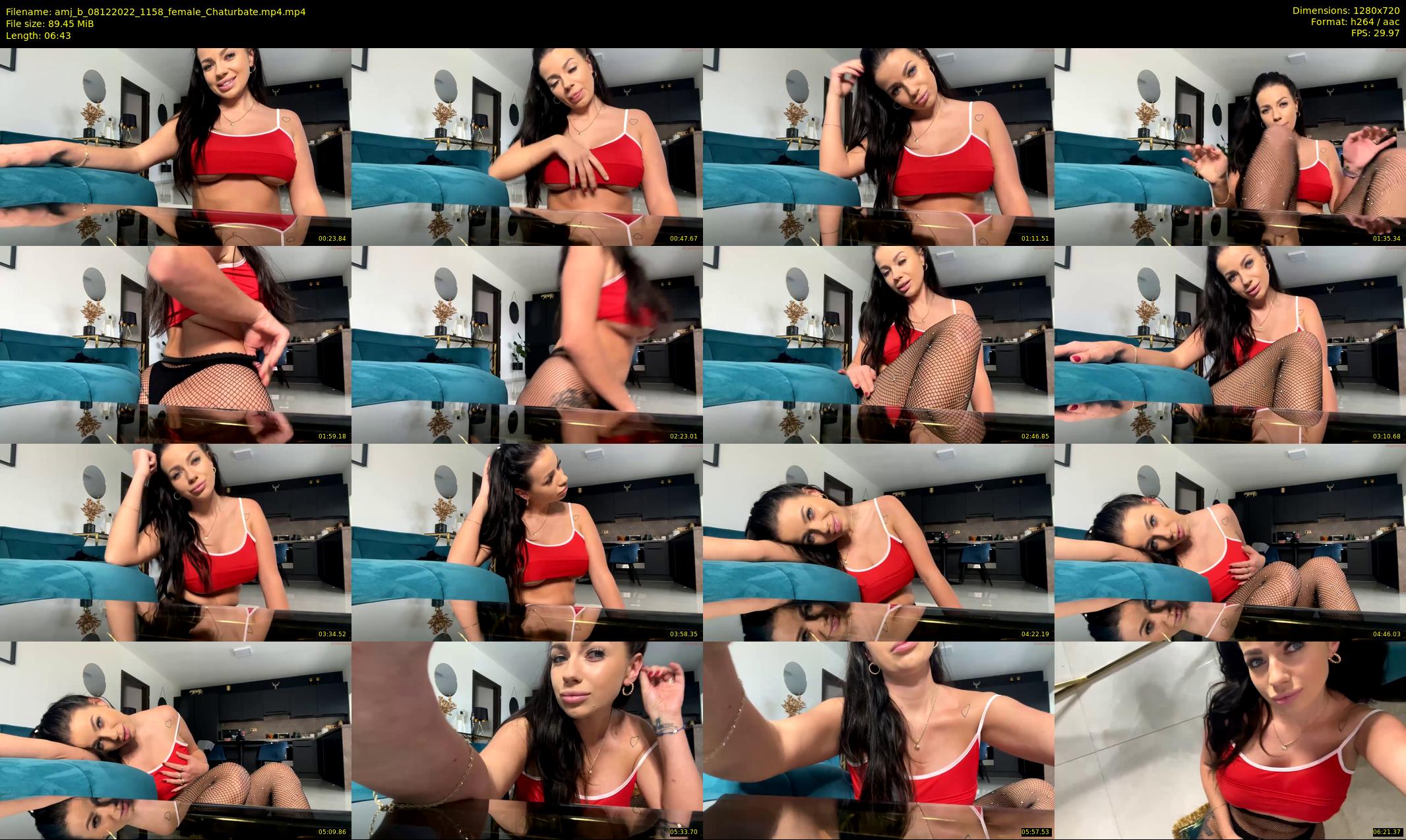 amj_b — 7 minute Chaturbate female cam show recording, 720p, Dec 8, 2022