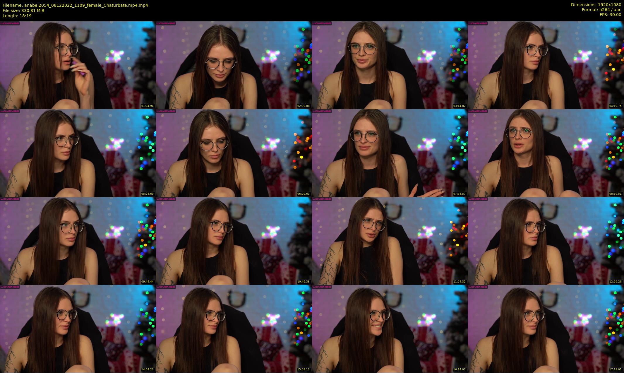 anabel2054 — 19 minute Chaturbate female cam show recording, 1080p, Dec 8, 2022
