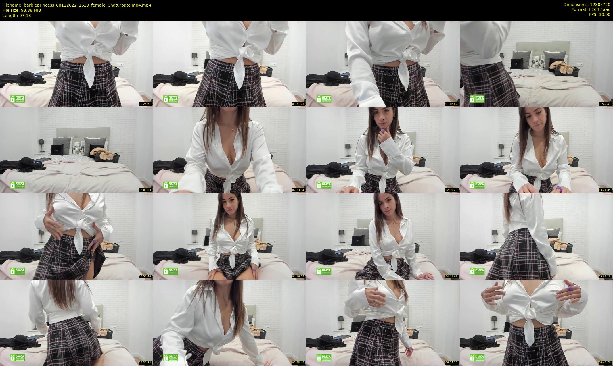 barbieprincess — 8 minute Chaturbate female cam show recording, 720p, Dec 8, 2022