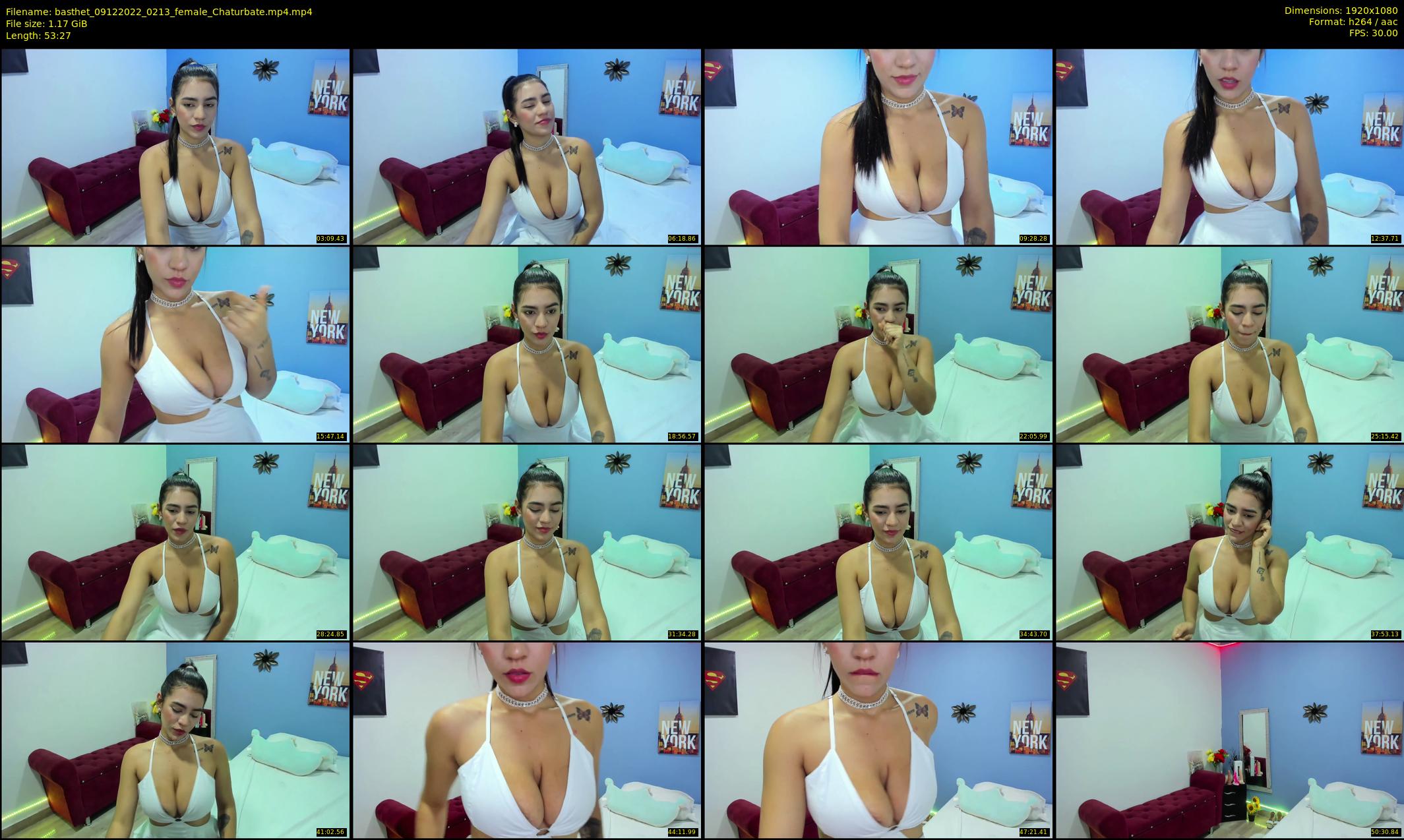 basthet — 54 minute Chaturbate female cam show recording, 1080p, Dec 9, 2022