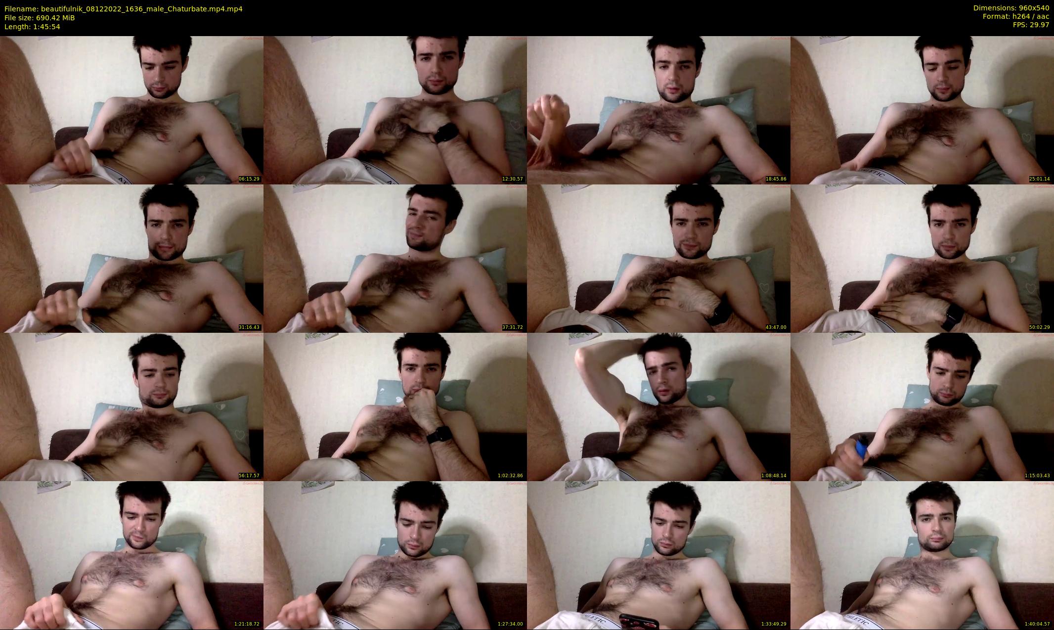beautifulnik — 106 minute Chaturbate male cam show recording, 480p, Dec 8, 2022