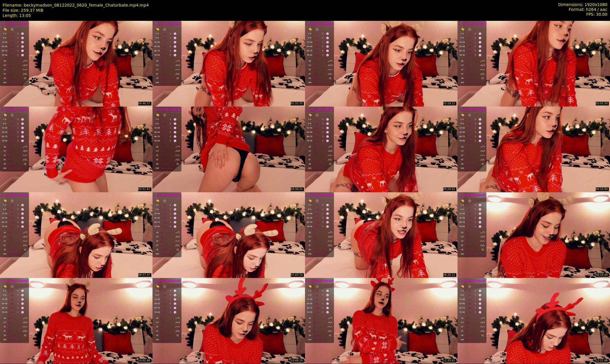 beckymadson — 14 minute Chaturbate female cam show recording, 1080p, Dec 8, 2022