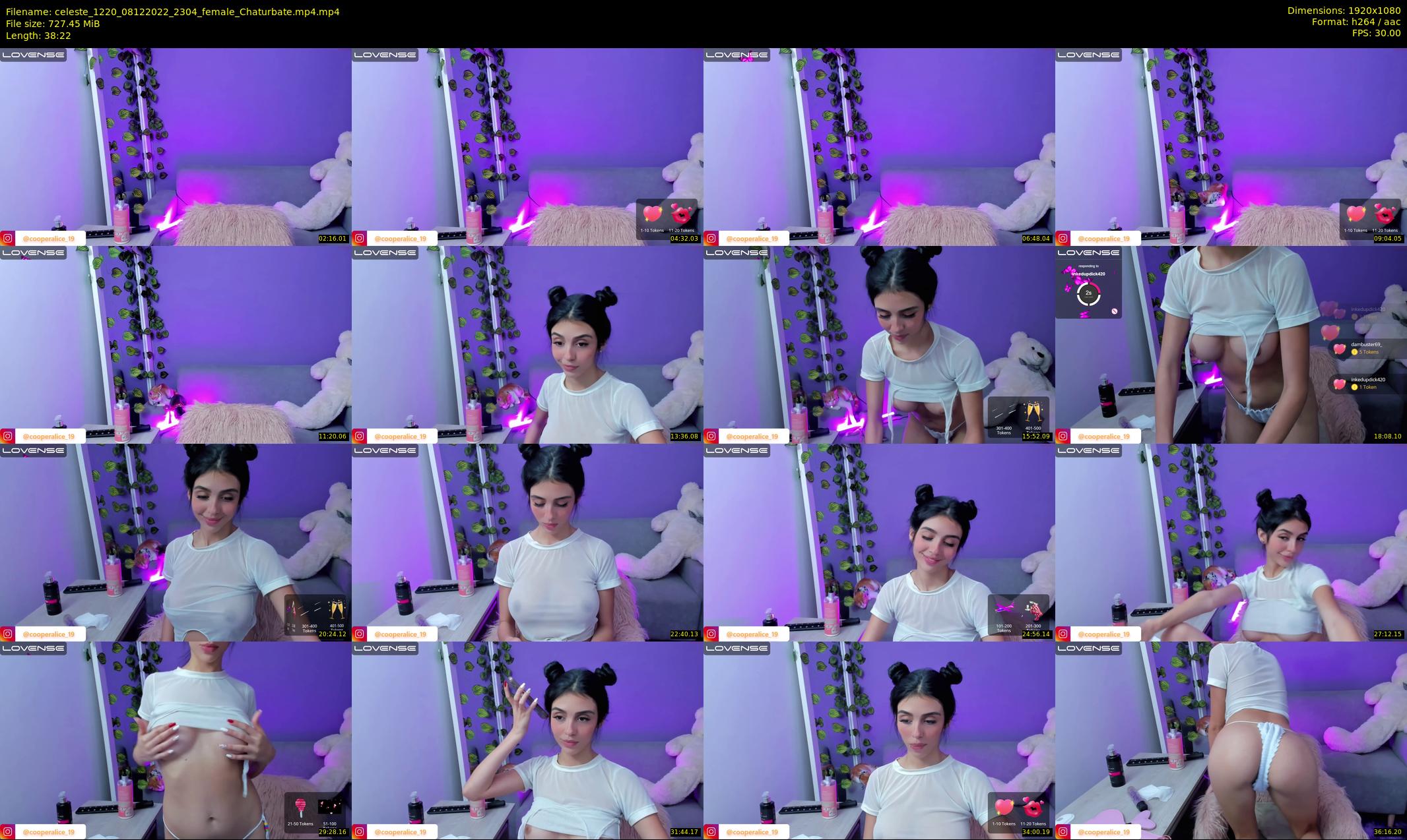 celeste_1220 — 39 minute Chaturbate female cam show recording, 1080p, Dec 8, 2022