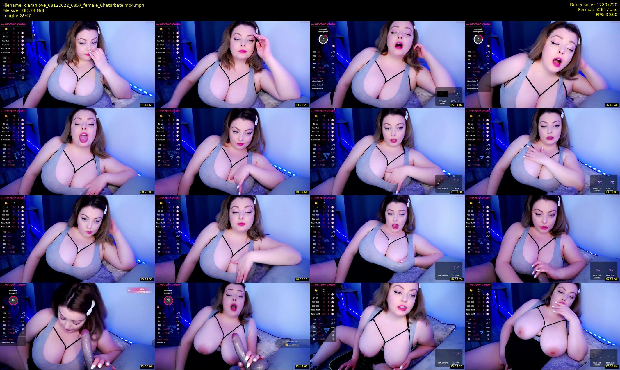 clara4love — 29 minute Chaturbate female cam show recording, 720p, Dec 8, 2022
