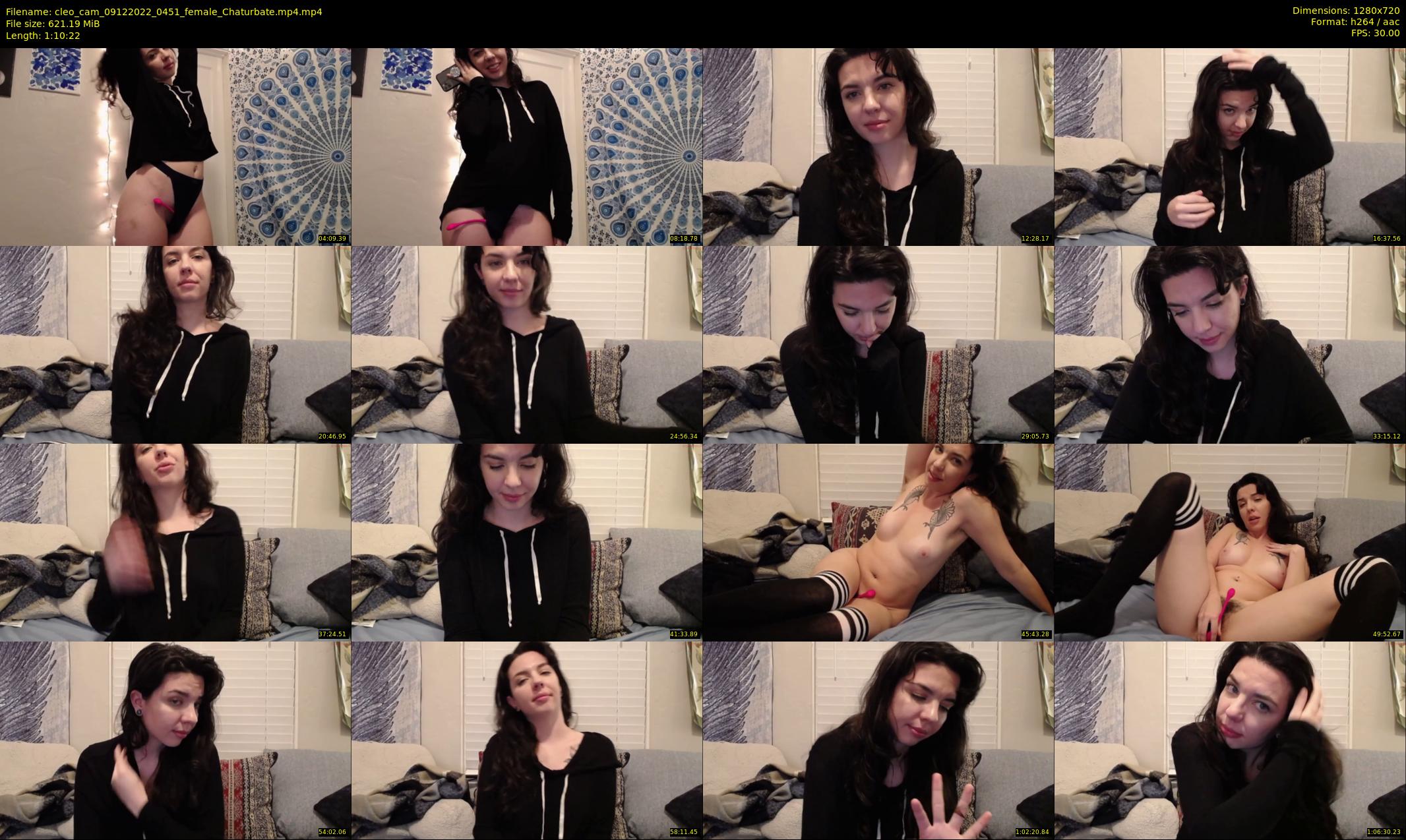 cleo_cam — 71 minute Chaturbate female cam show recording, 720p, Dec 9, 2022