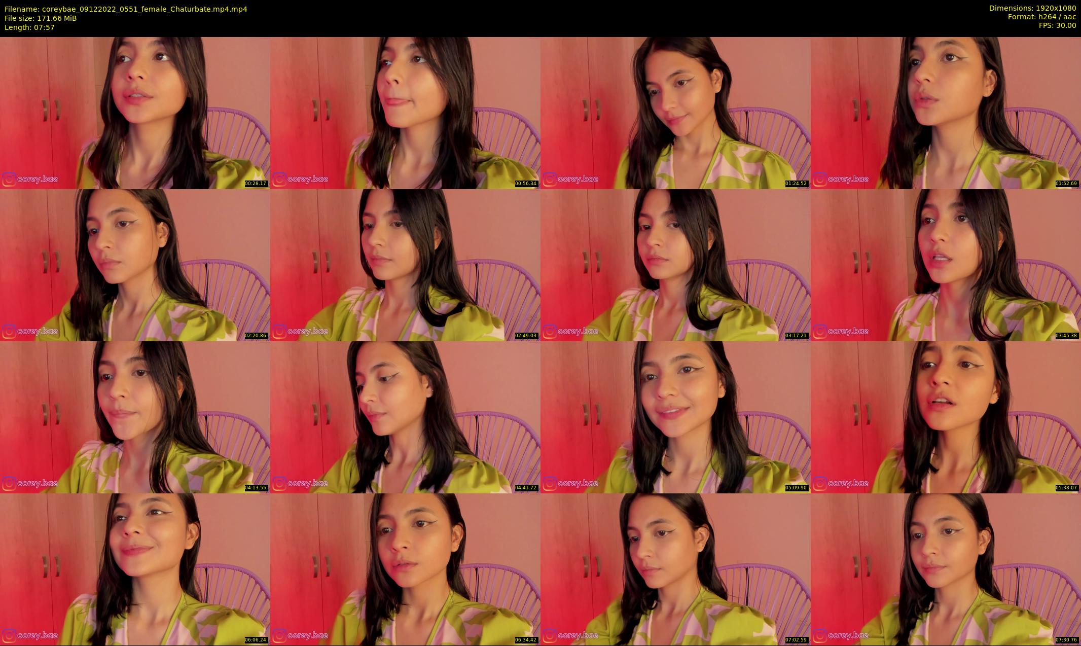 coreybae — 8 minute Chaturbate female cam show recording, 1080p, Dec 9, 2022