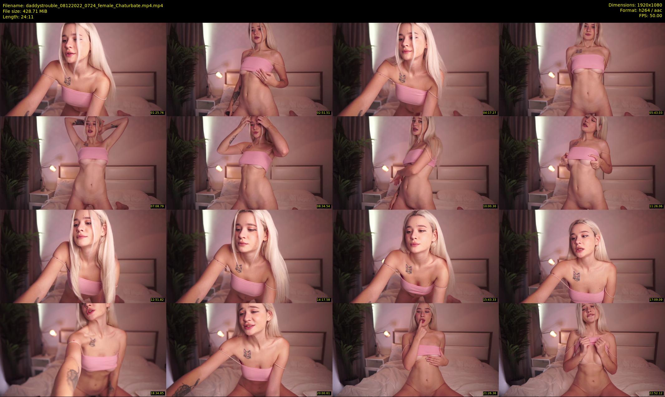 daddystrouble — 25 minute Chaturbate female cam show recording, 1080p, Dec 8, 2022