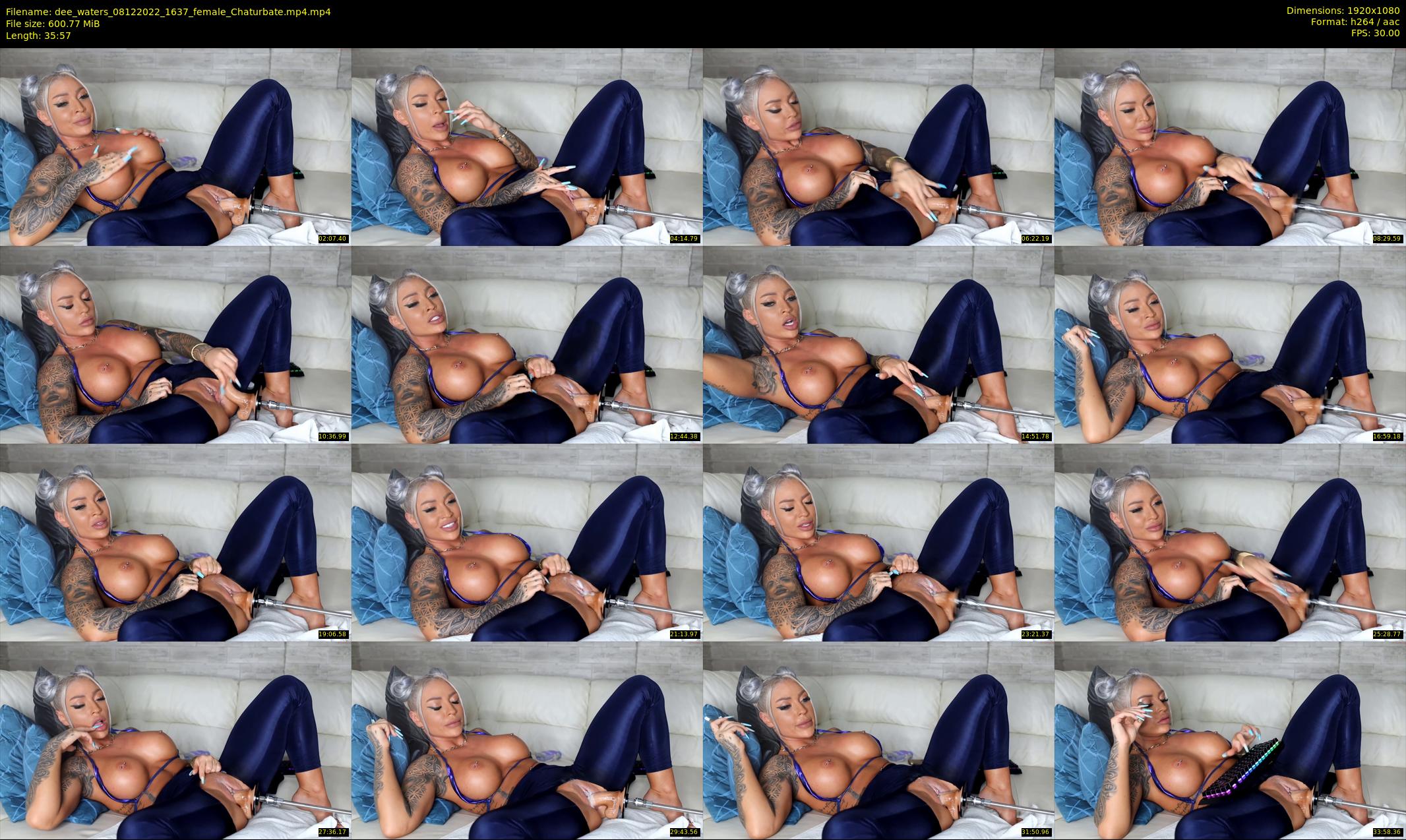 dee_waters — 36 minute Chaturbate female cam show recording, 1080p, Dec 8, 2022