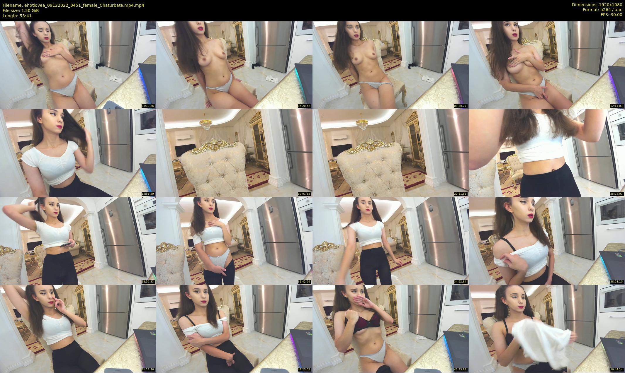 ehotlovea — 54 minute Chaturbate female cam show recording, 1080p, Dec 9, 2022