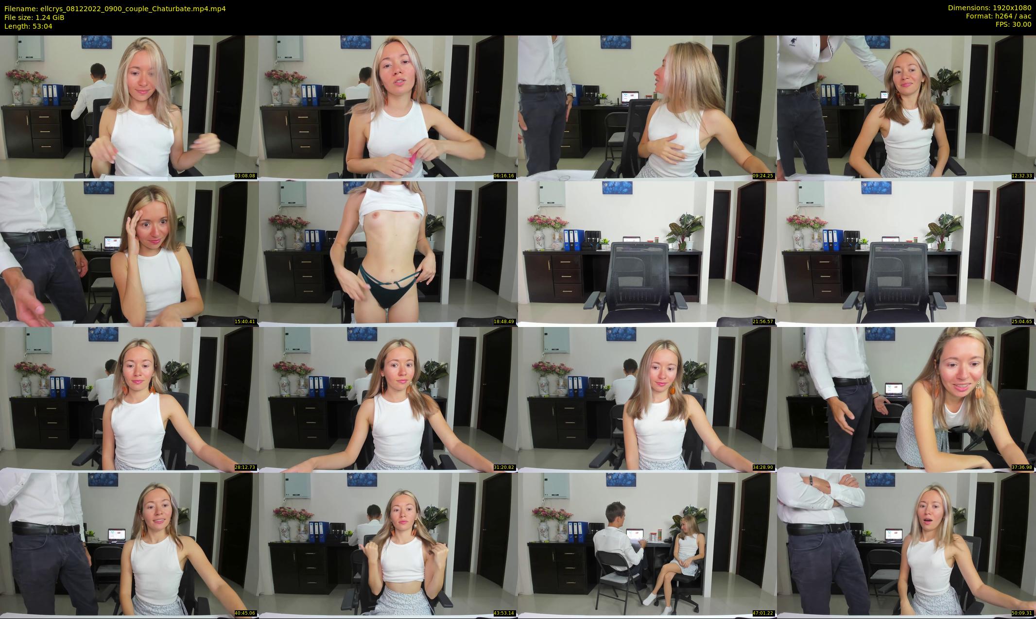 ellcrys — 54 minute Chaturbate couple cam show recording, 1080p, Dec 8, 2022