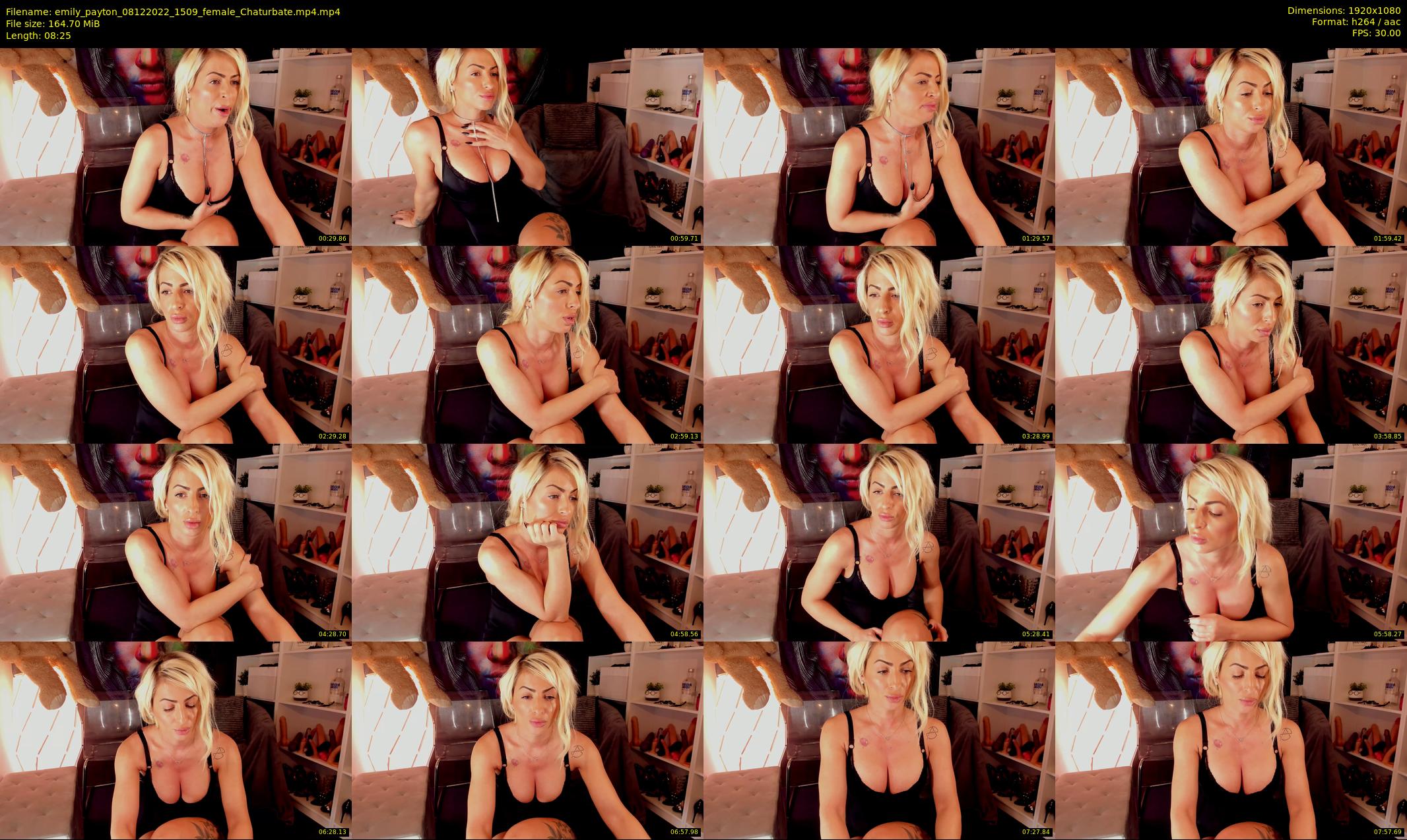 emily_payton — 9 minute Chaturbate female cam show recording, 1080p, Dec 8, 2022
