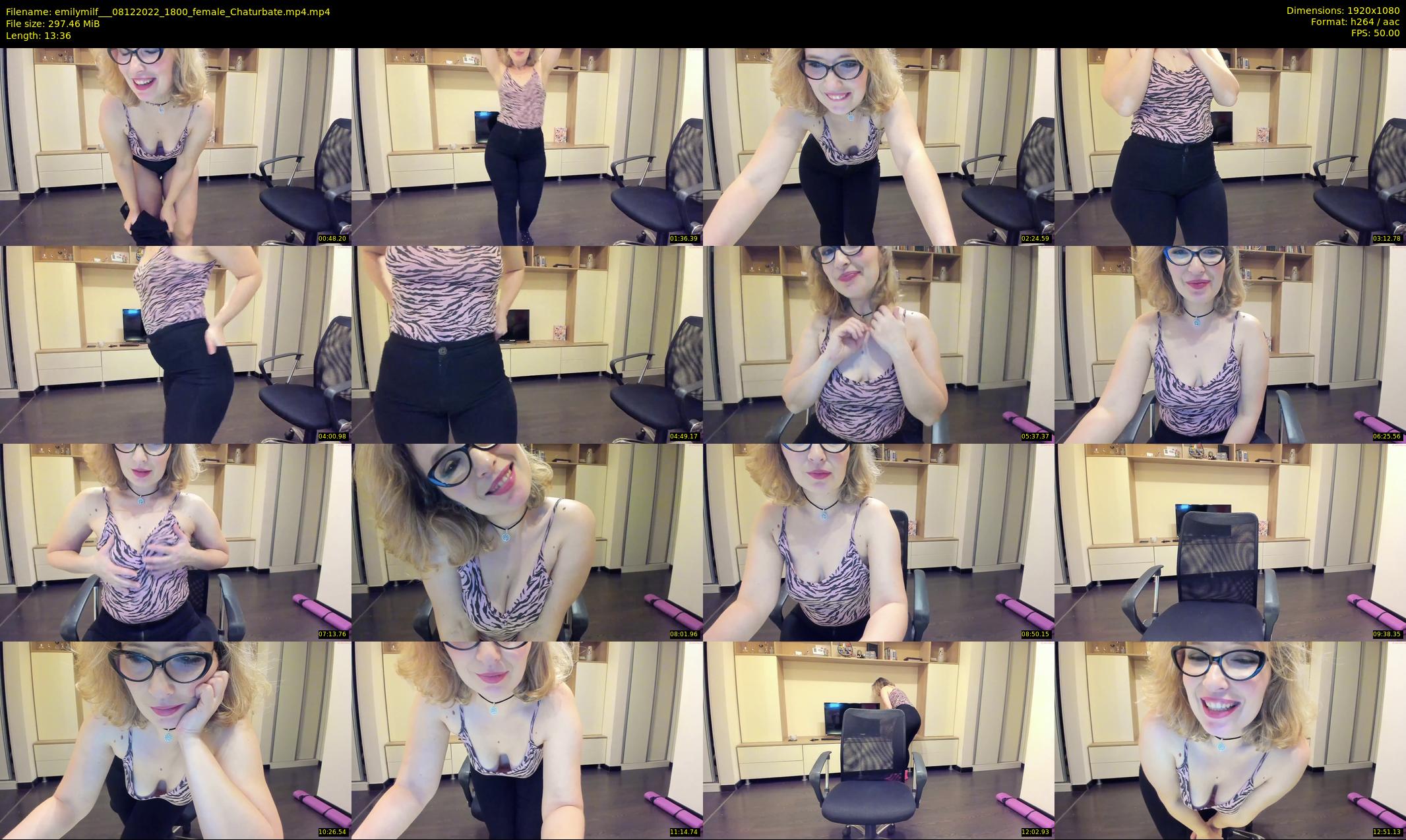emilymilf__ — 14 minute Chaturbate female cam show recording, 1080p, Dec 8, 2022