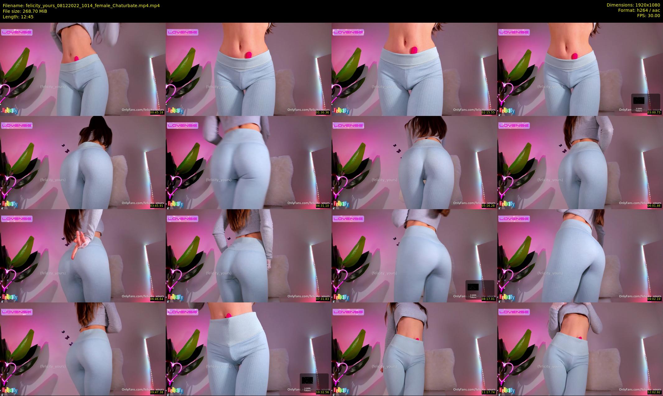 felicity_yours — 13 minute Chaturbate female cam show recording, 1080p, Dec 8, 2022