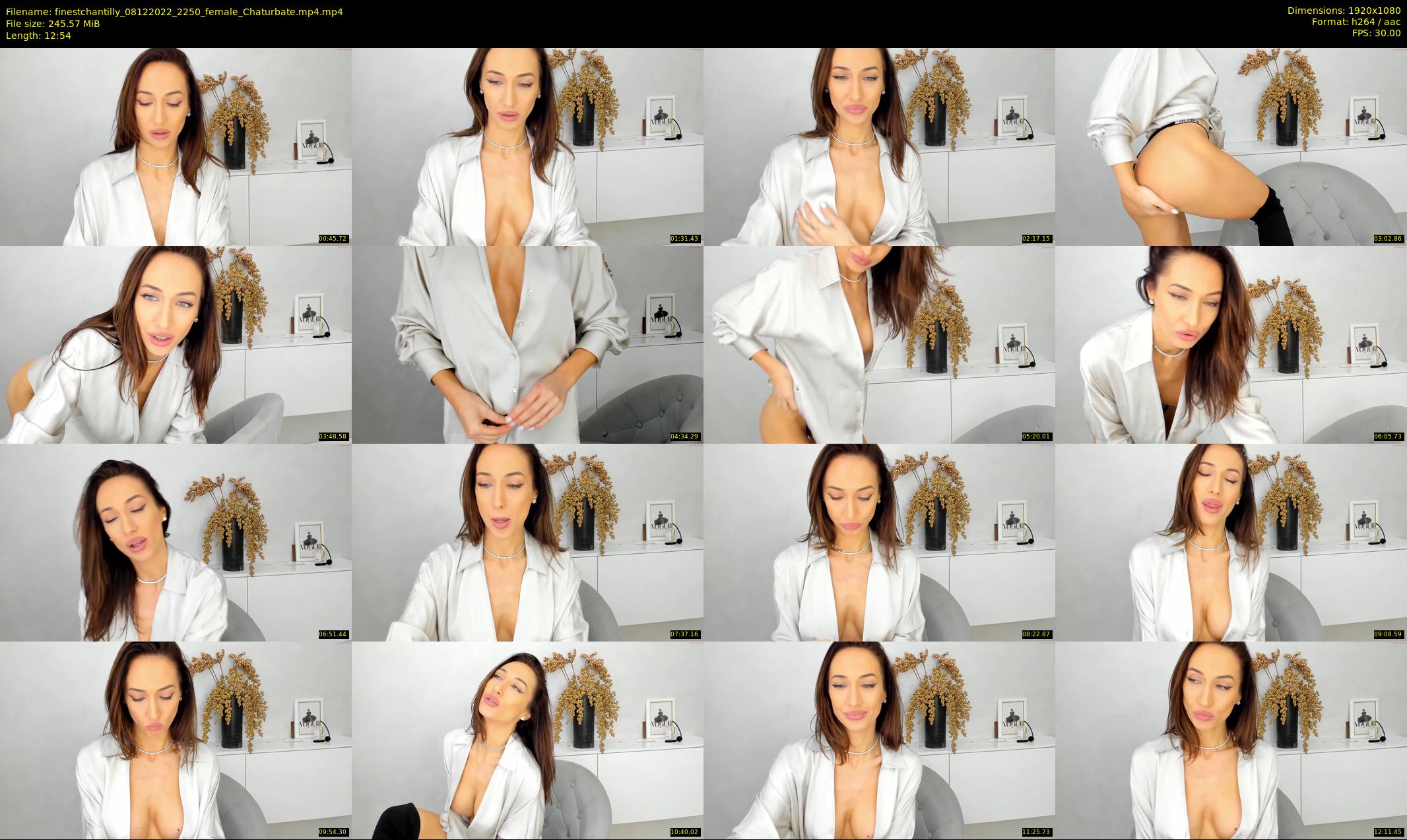 finestchantilly — 13 minute Chaturbate female cam show recording, 1080p, Dec 8, 2022