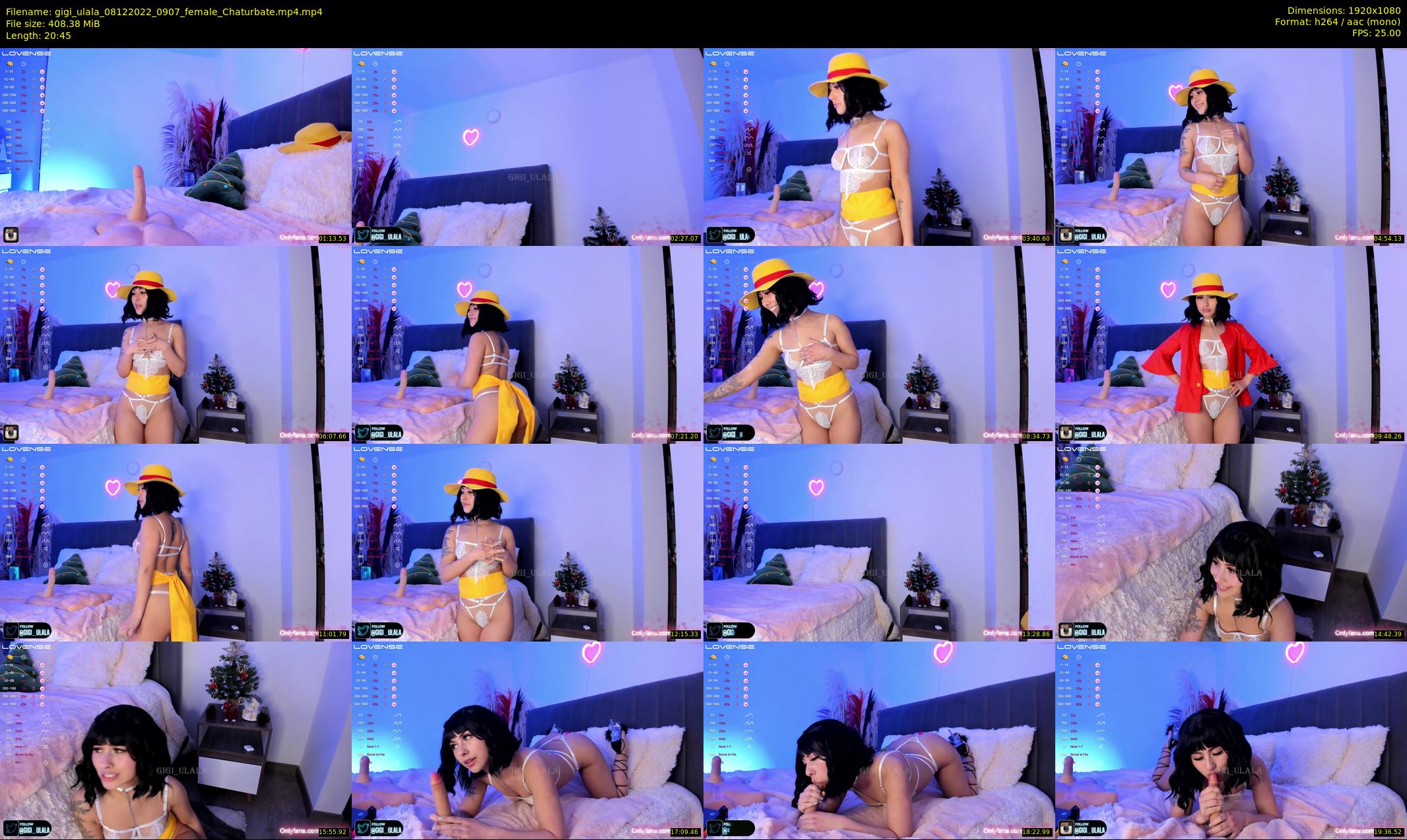 gigi_ulala — 21 minute Chaturbate female cam show recording, 1080p, Dec 8, 2022