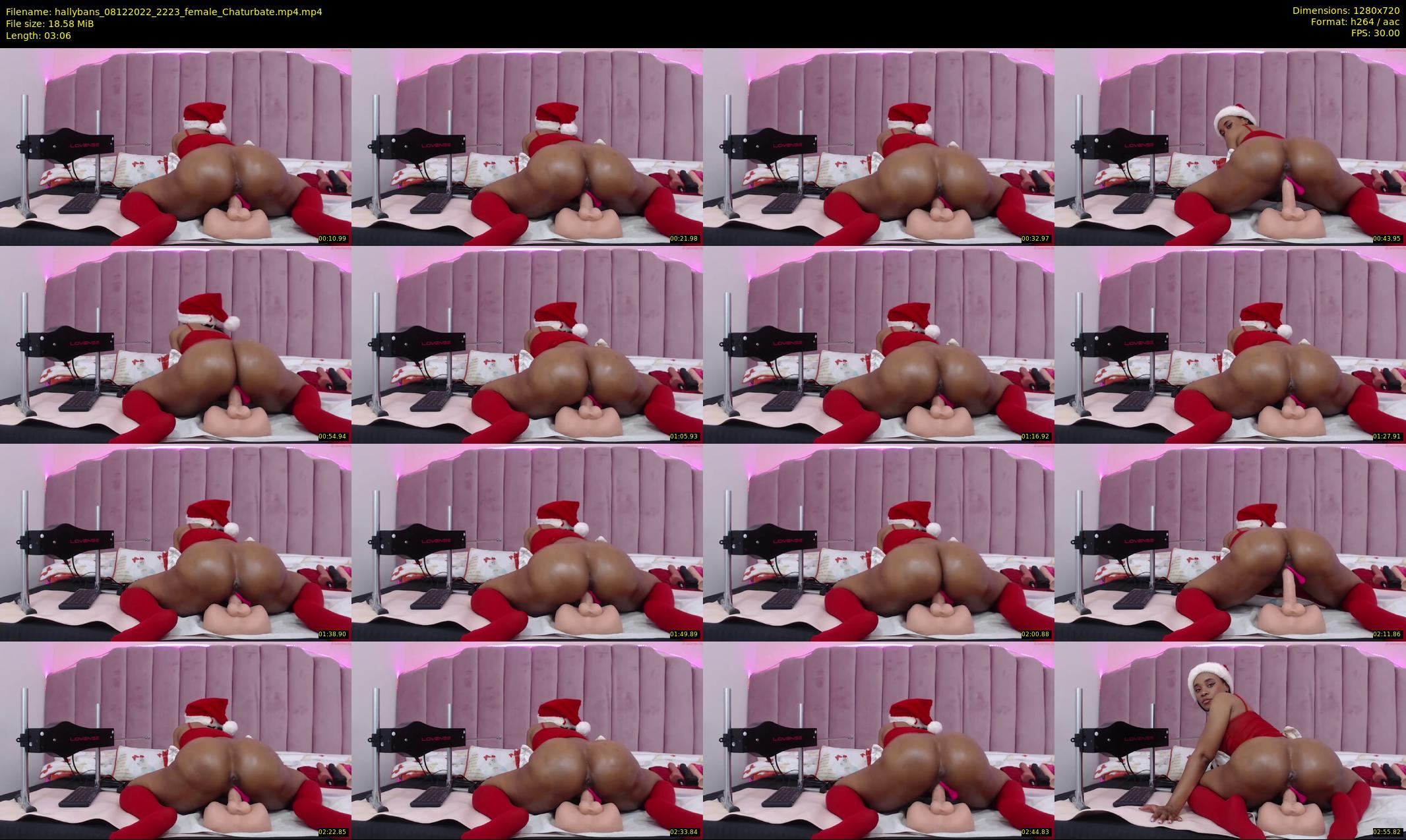 hallybans — 4 minute Chaturbate female cam show recording, 720p, Dec 8, 2022