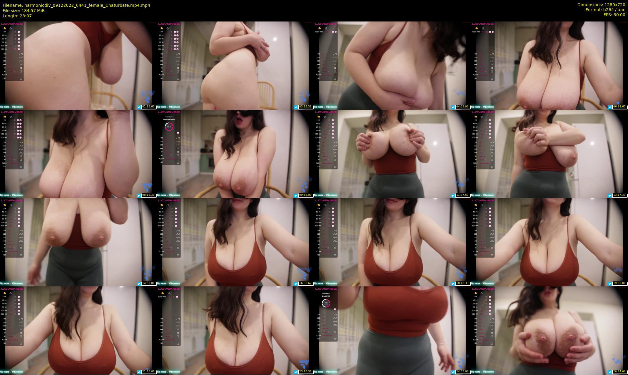 harmonicdiv — 29 minute Chaturbate female cam show recording, 720p, Dec 9, 2022