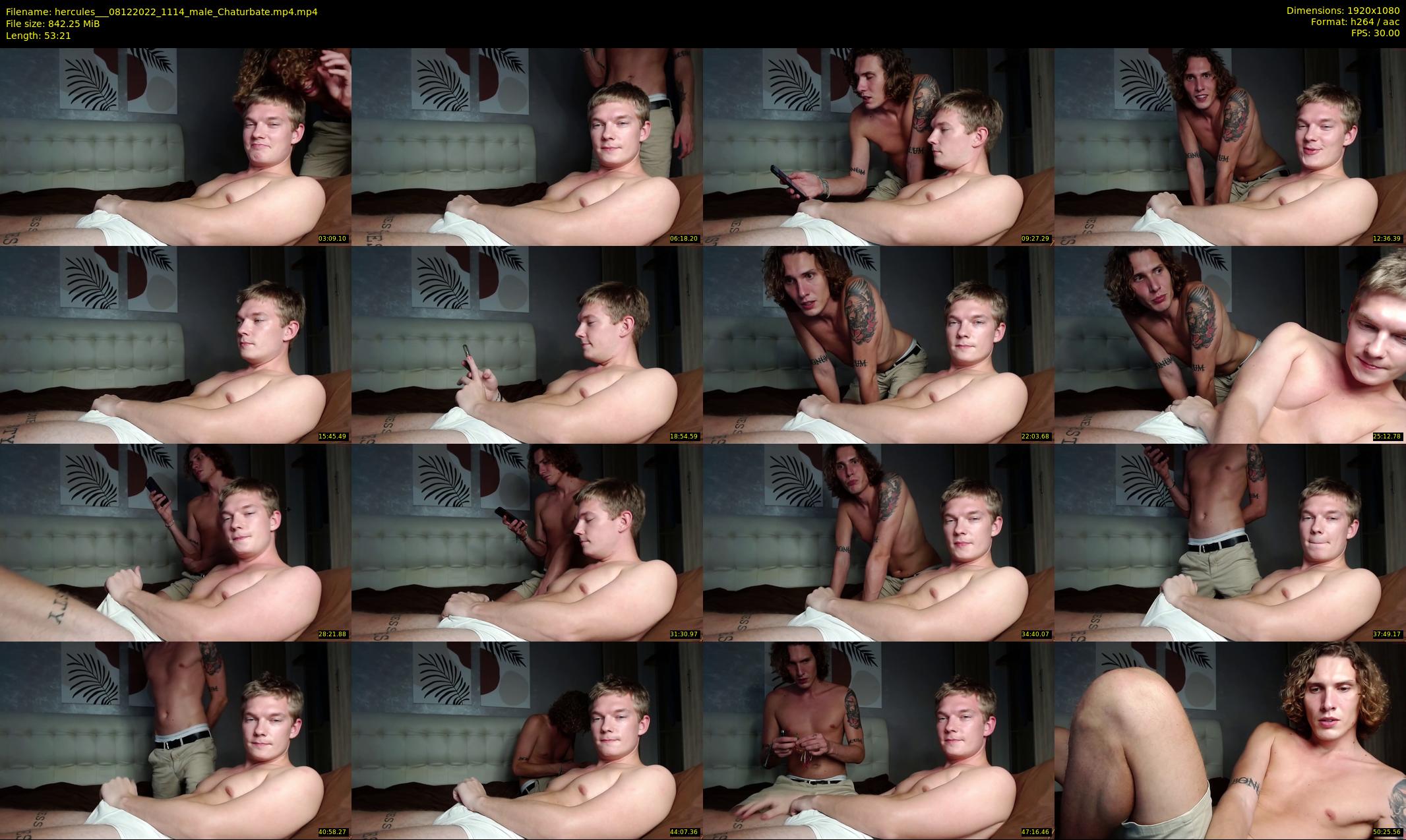 hercules__ — 54 minute Chaturbate male cam show recording, 1080p, Dec 8, 2022
