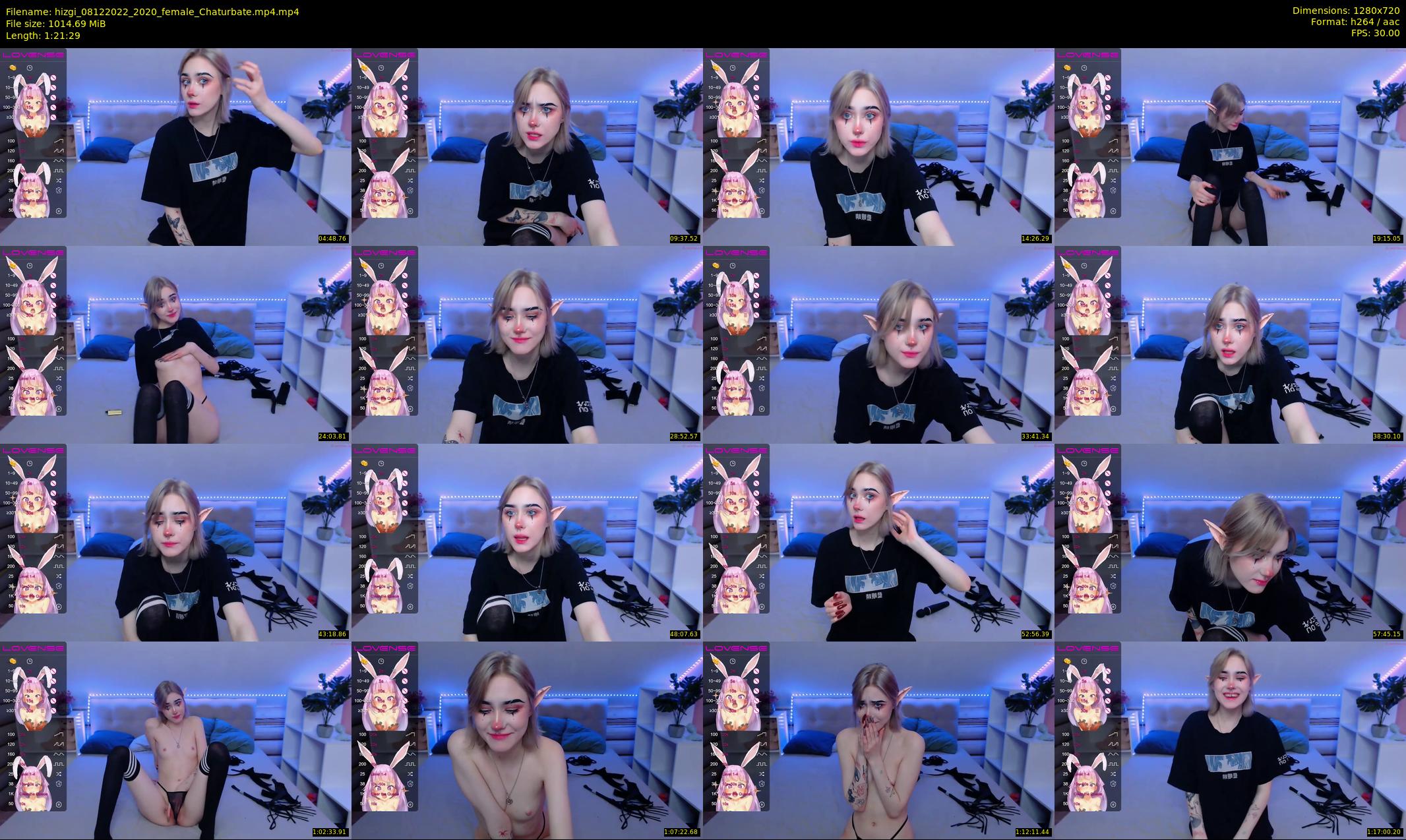 hizgi — 82 minute Chaturbate couple cam show recording, 720p, Dec 8, 2022
