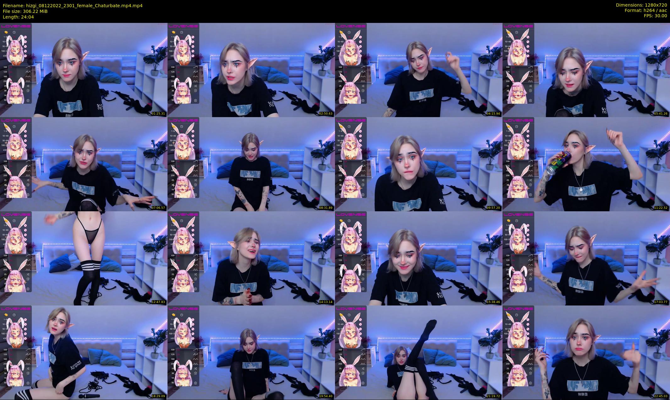 hizgi — 25 minute Chaturbate couple cam show recording, 720p, Dec 8, 2022